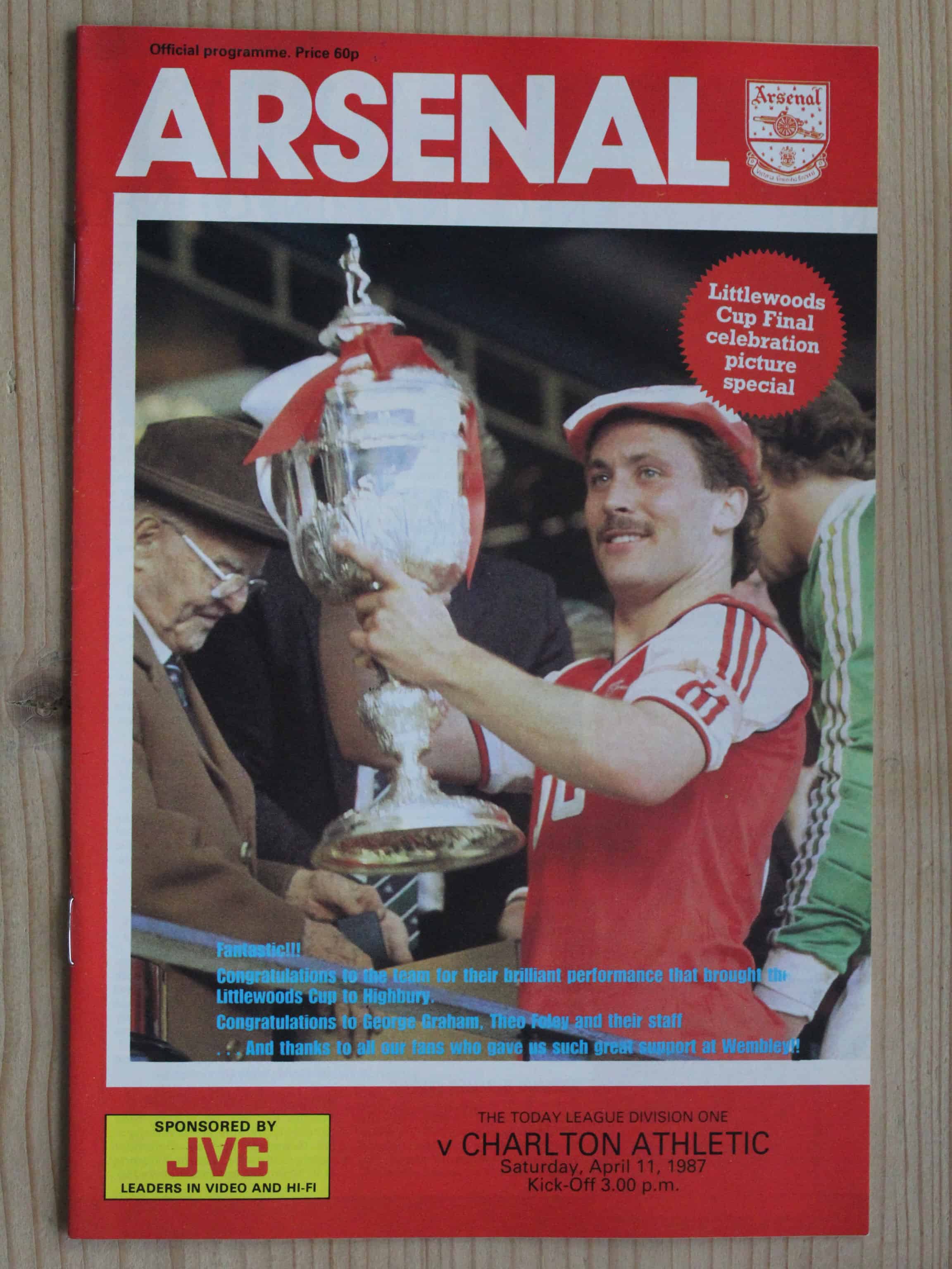 Arsenal FC v Charlton Athletic FC