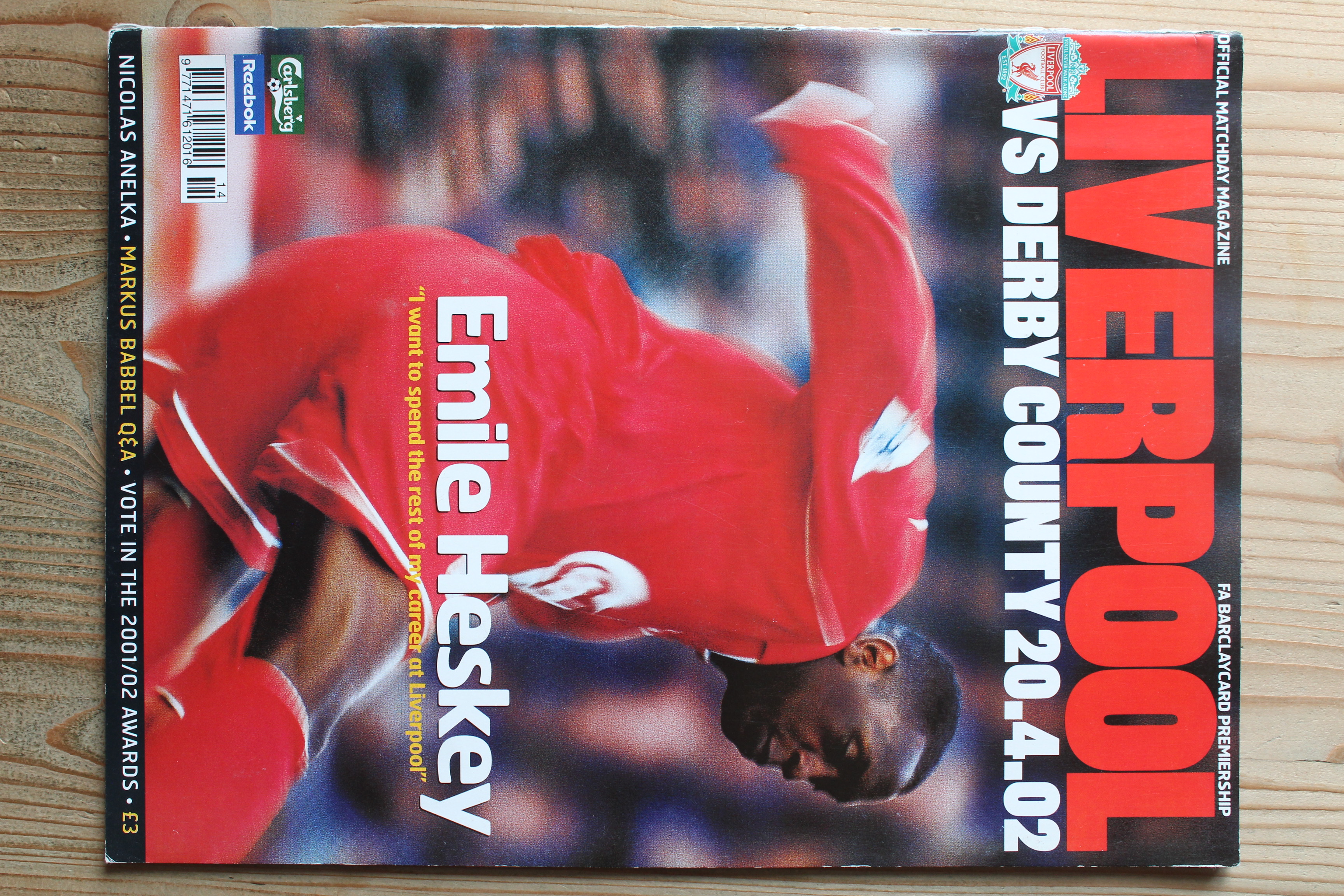 Liverpool FC v Derby County FC