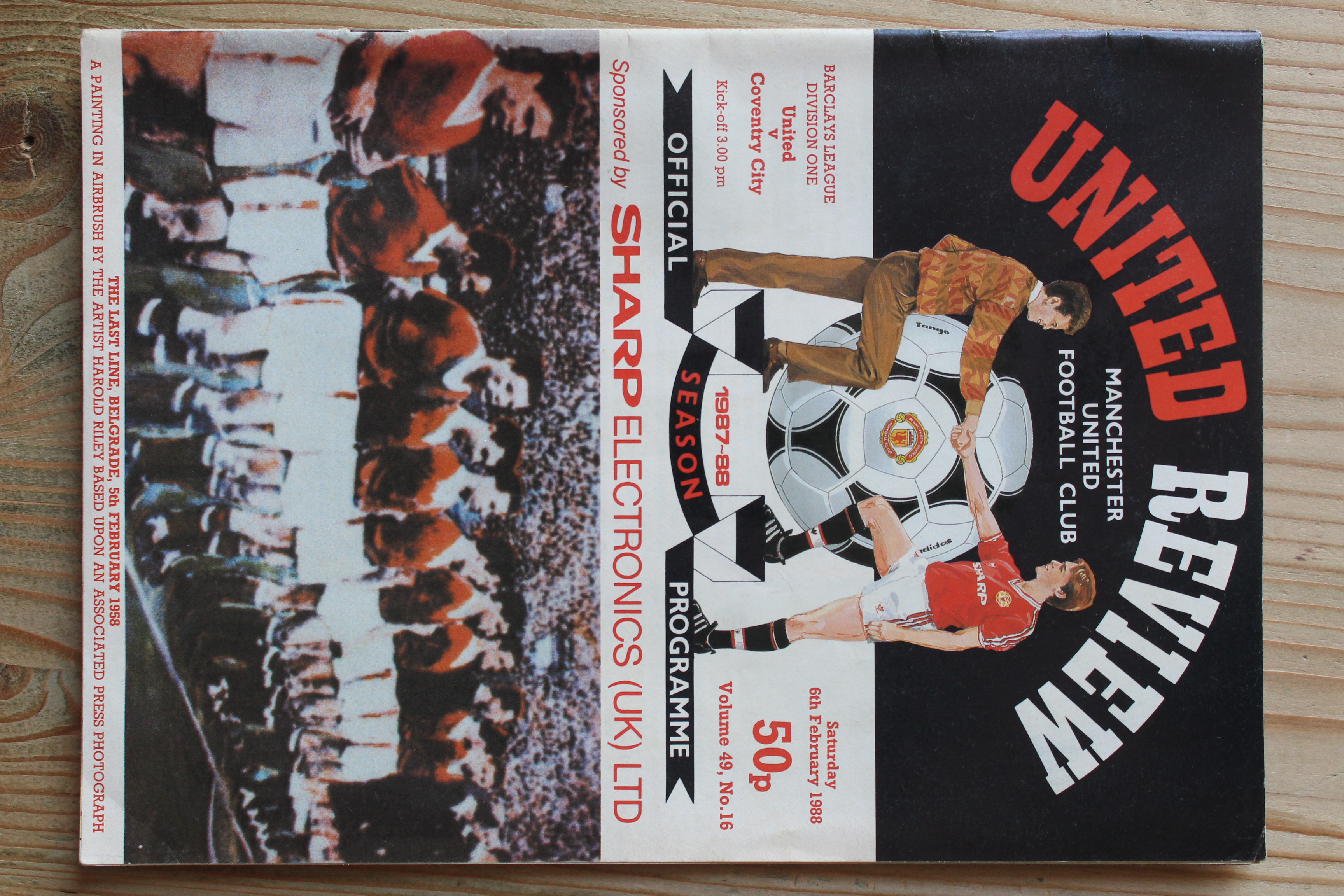 Manchester United FC v Coventry City FC