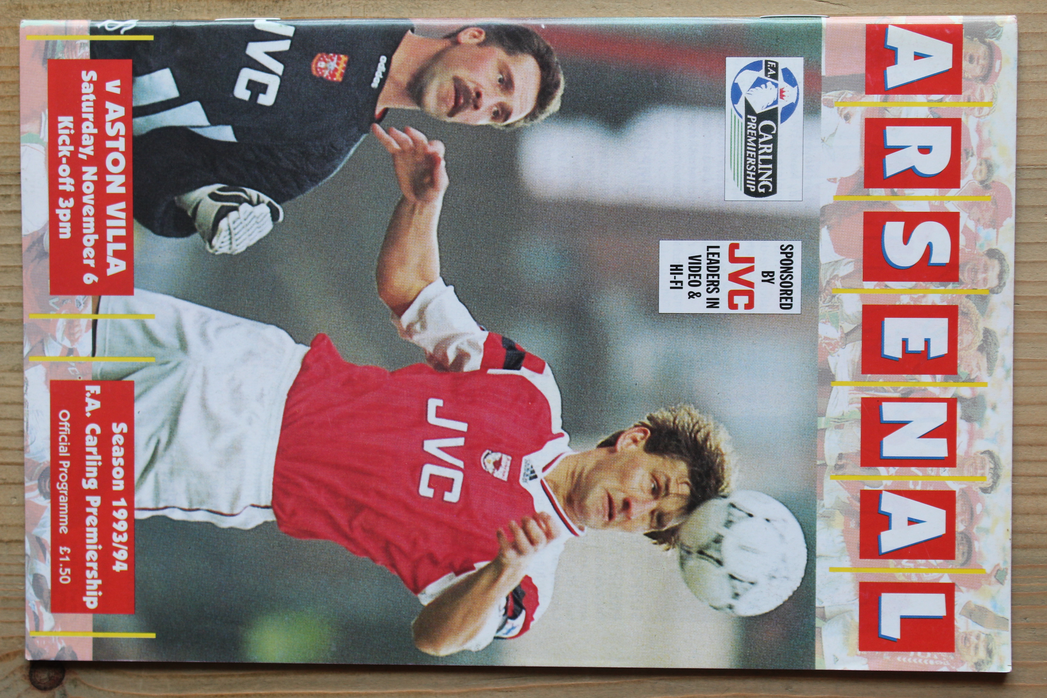 Arsenal FC v Aston Villa FC