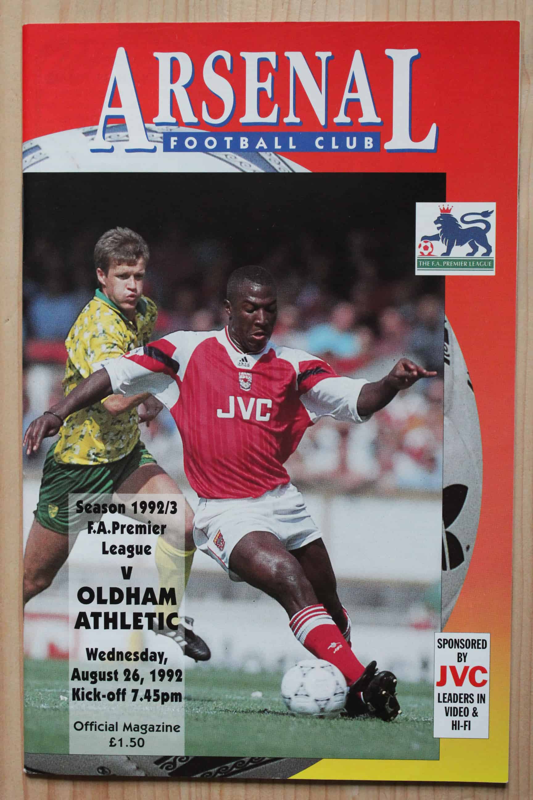 Arsenal FC v Oldham Athletic FC