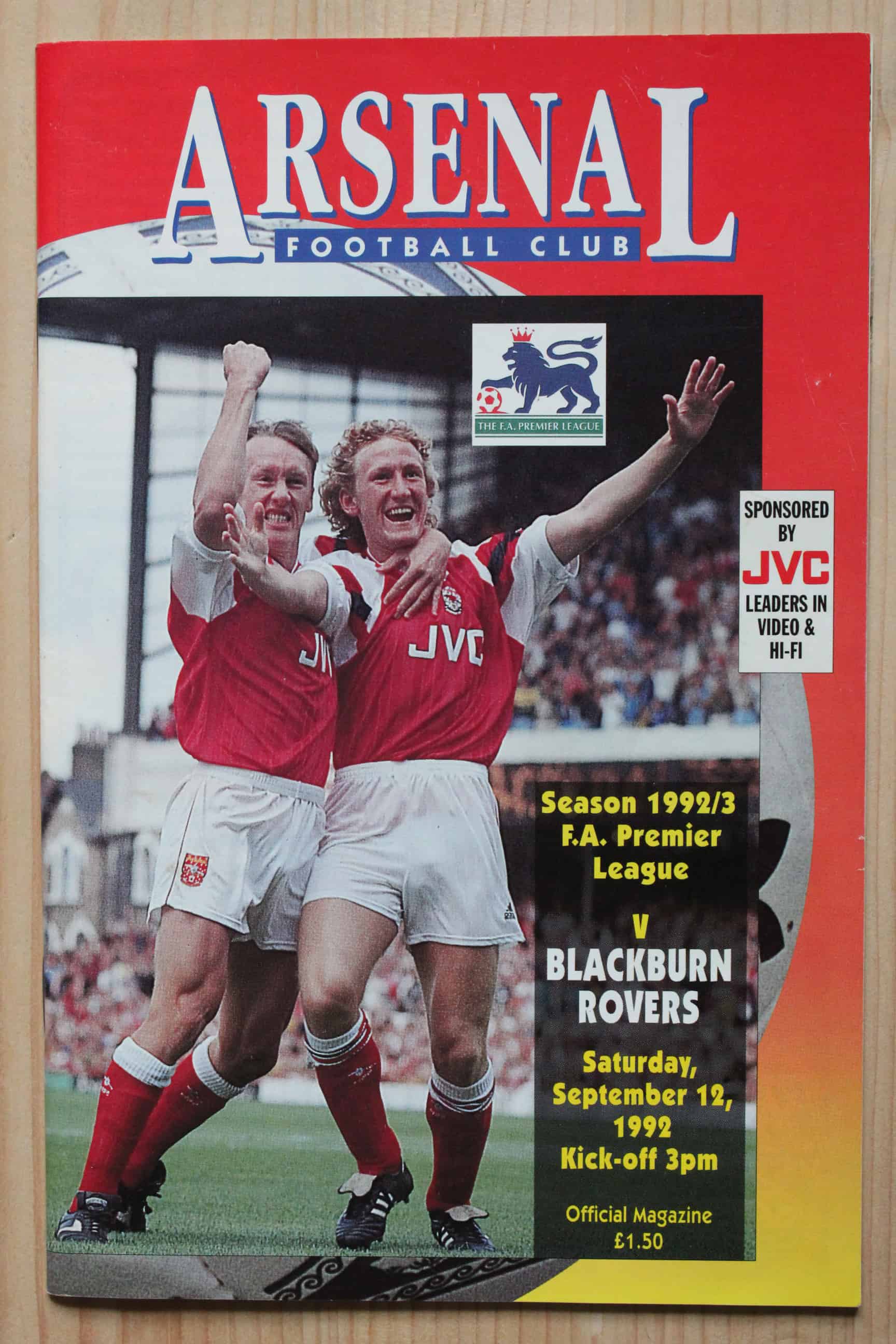 Arsenal FC v Blackburn Rovers FC