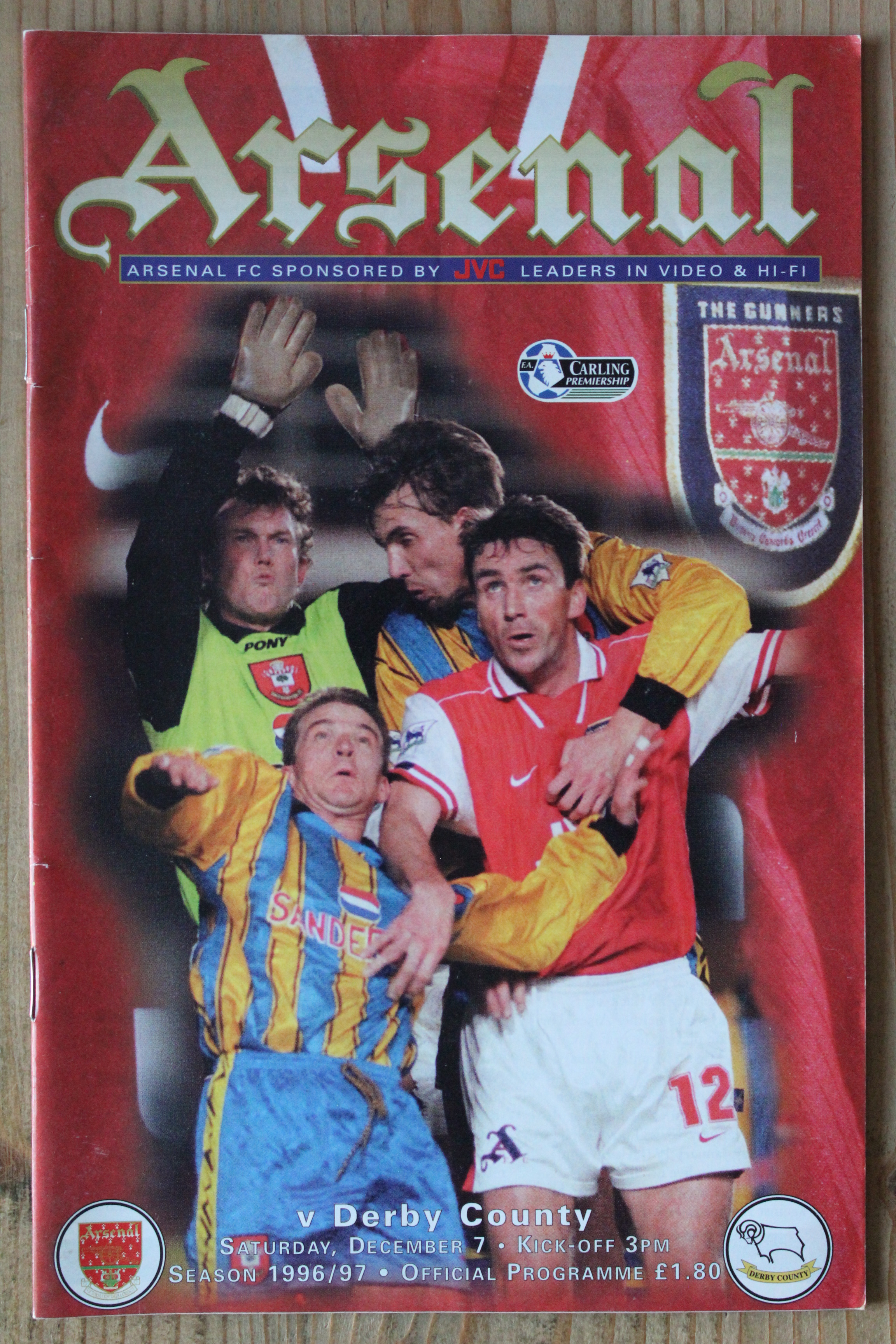 Arsenal FC v Derby County FC