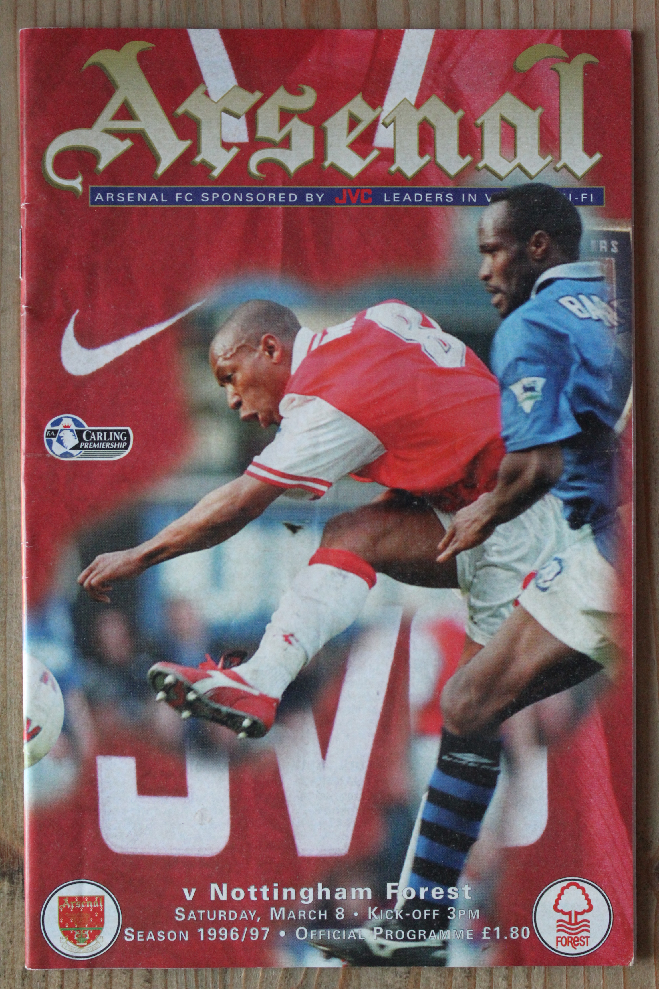 Arsenal FC v Nottingham Forest FC