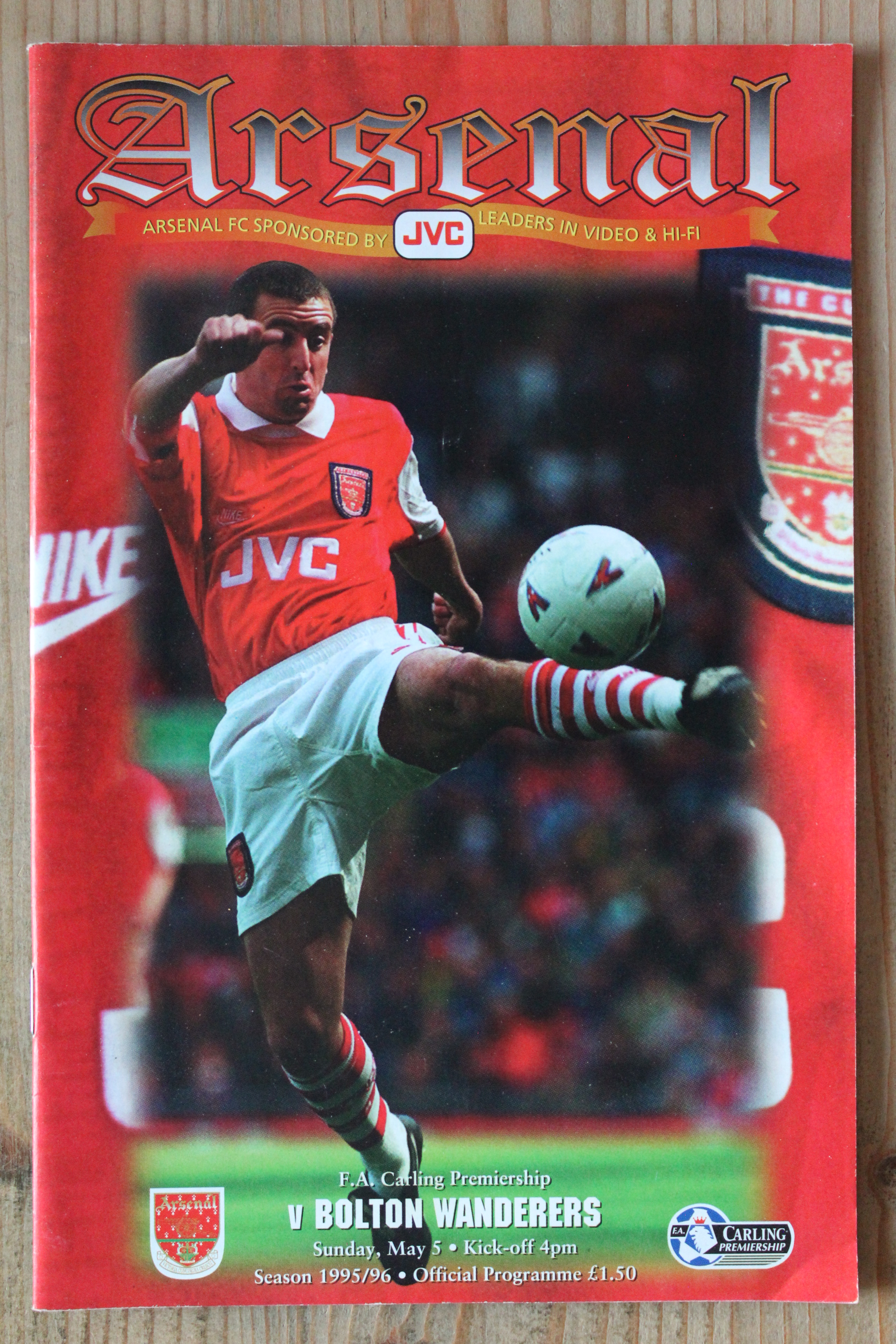 Arsenal FC v Bolton Wanderers FC