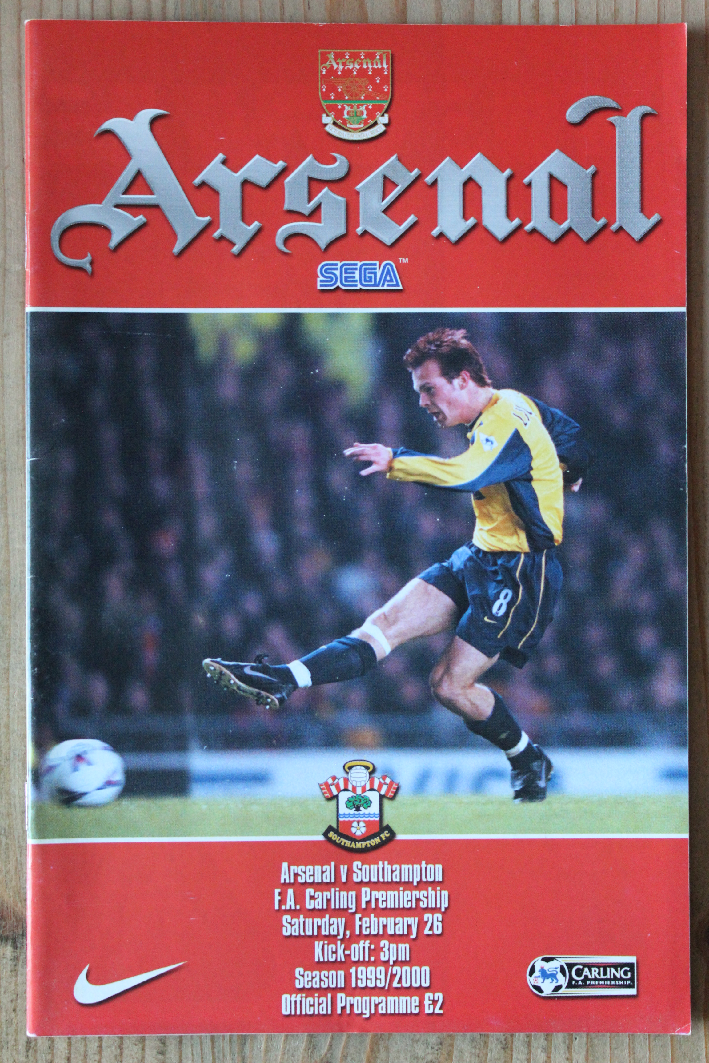 Arsenal FC v Southampton FC