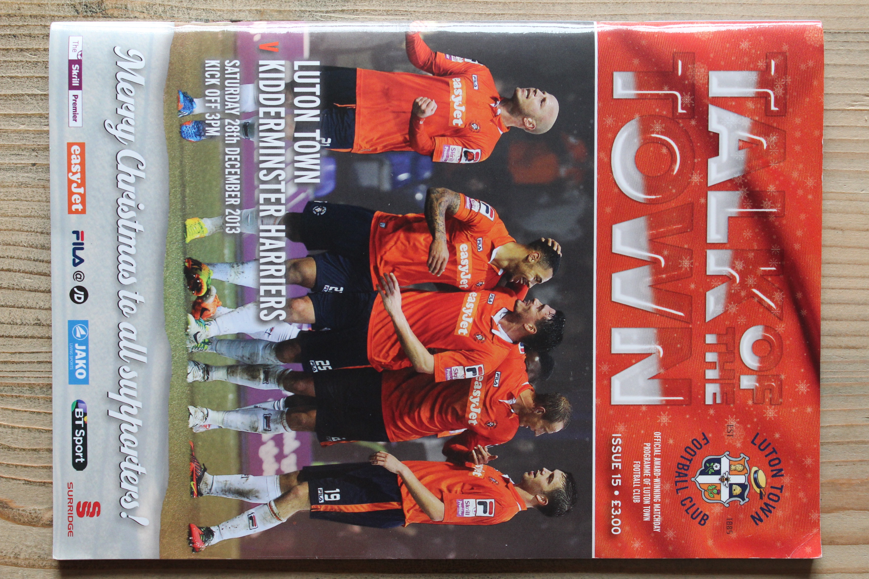 Luton Town FC v Kidderminister Harriers
