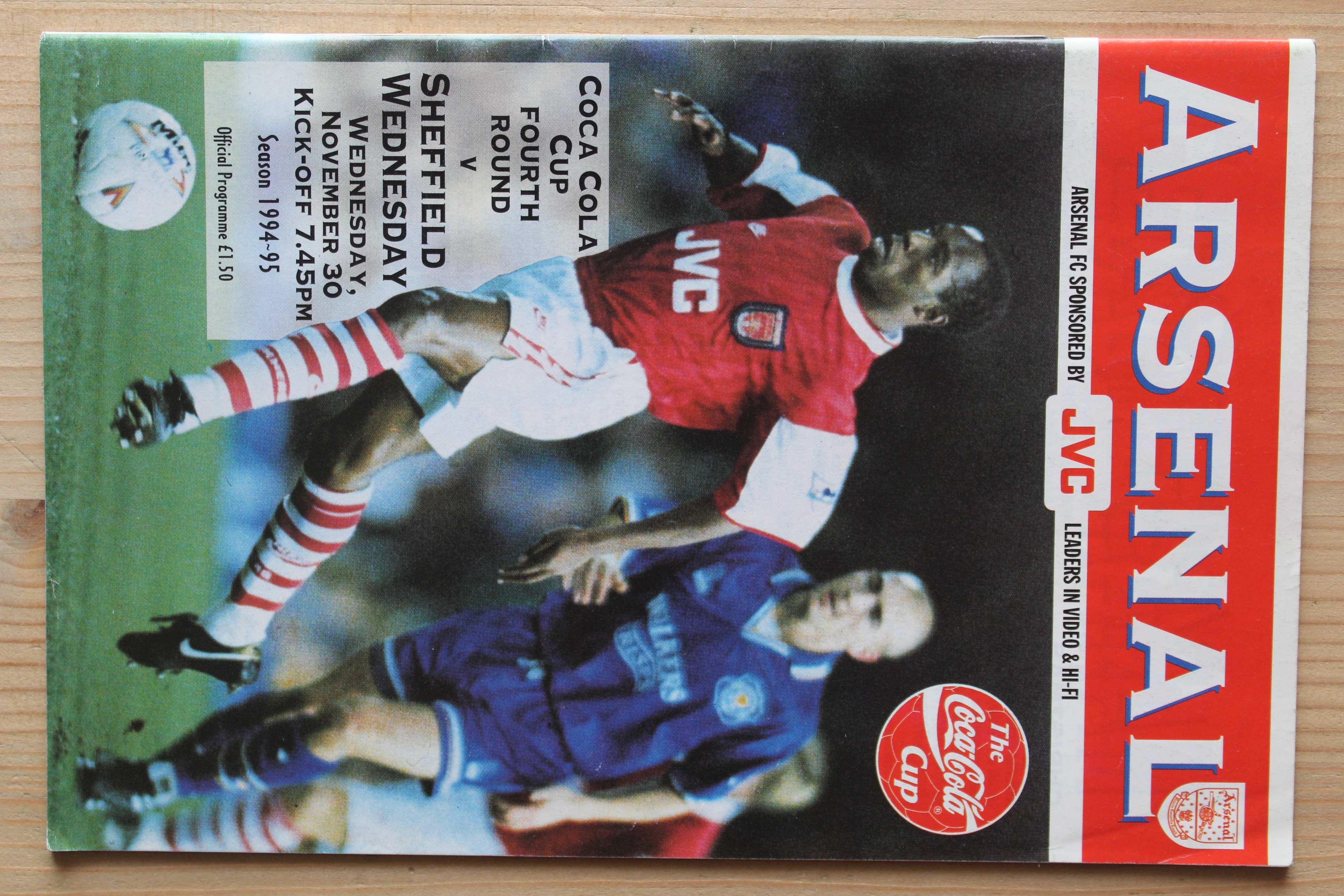 Arsenal FC v Sheffield Wednesday FC 