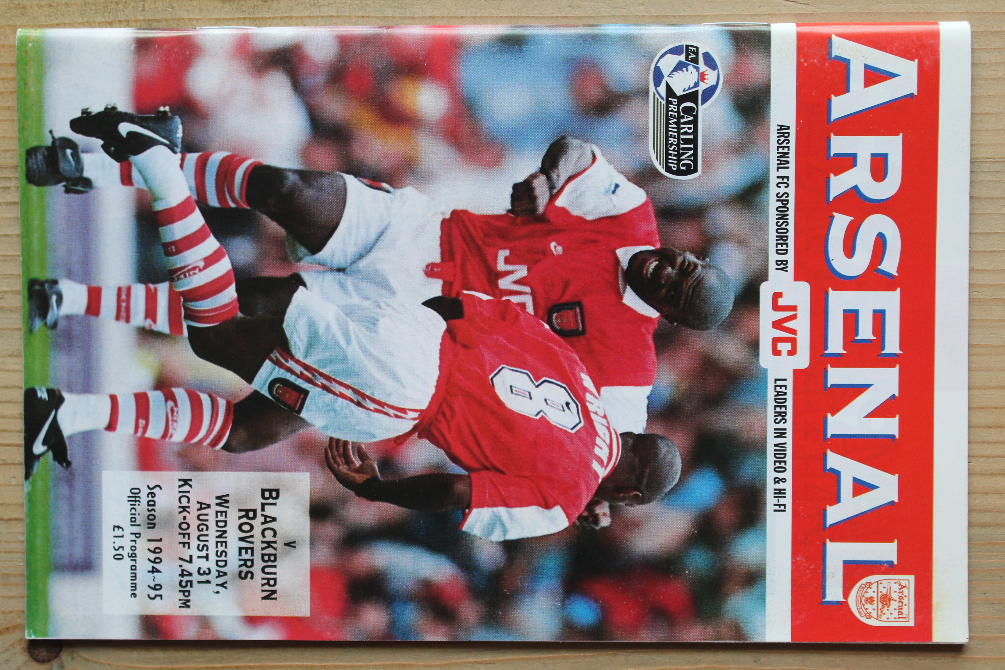 Arsenal FC v Blackburn Rovers FC