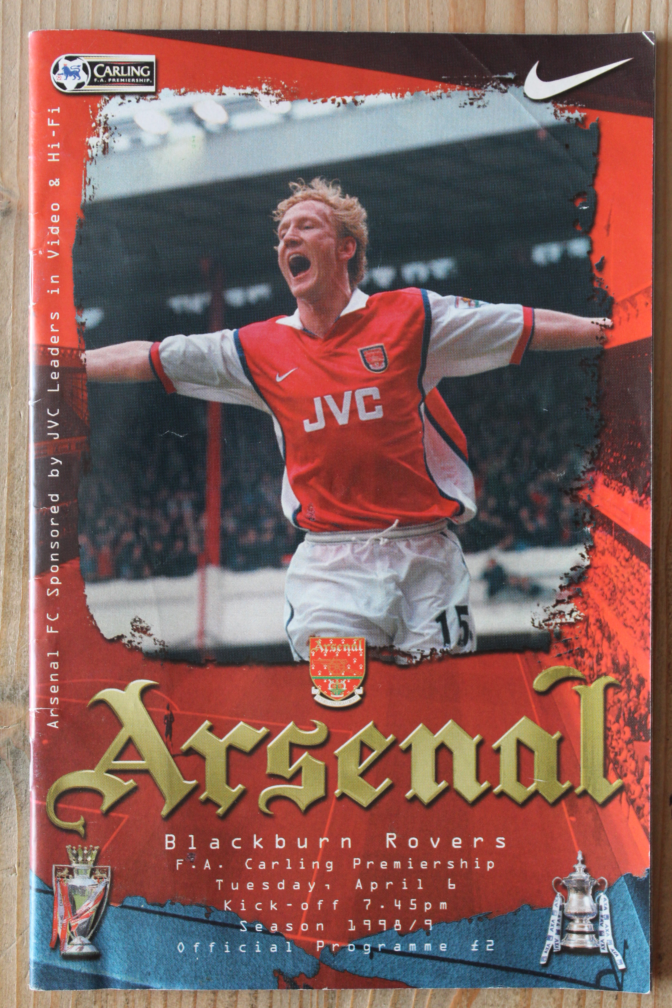 Arsenal FC v Blackburn Rovers FC