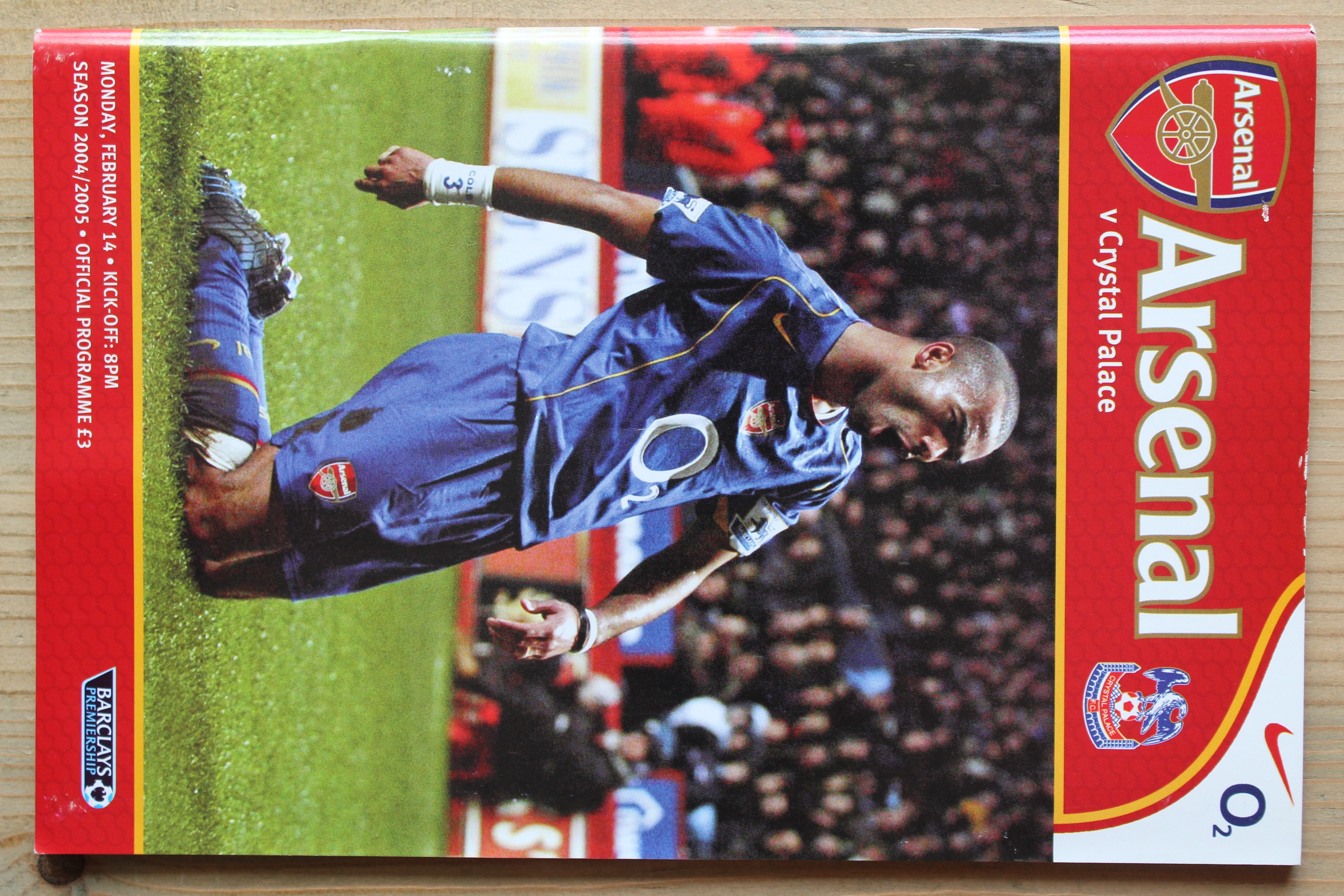 Arsenal FC v Crystal Palace FC