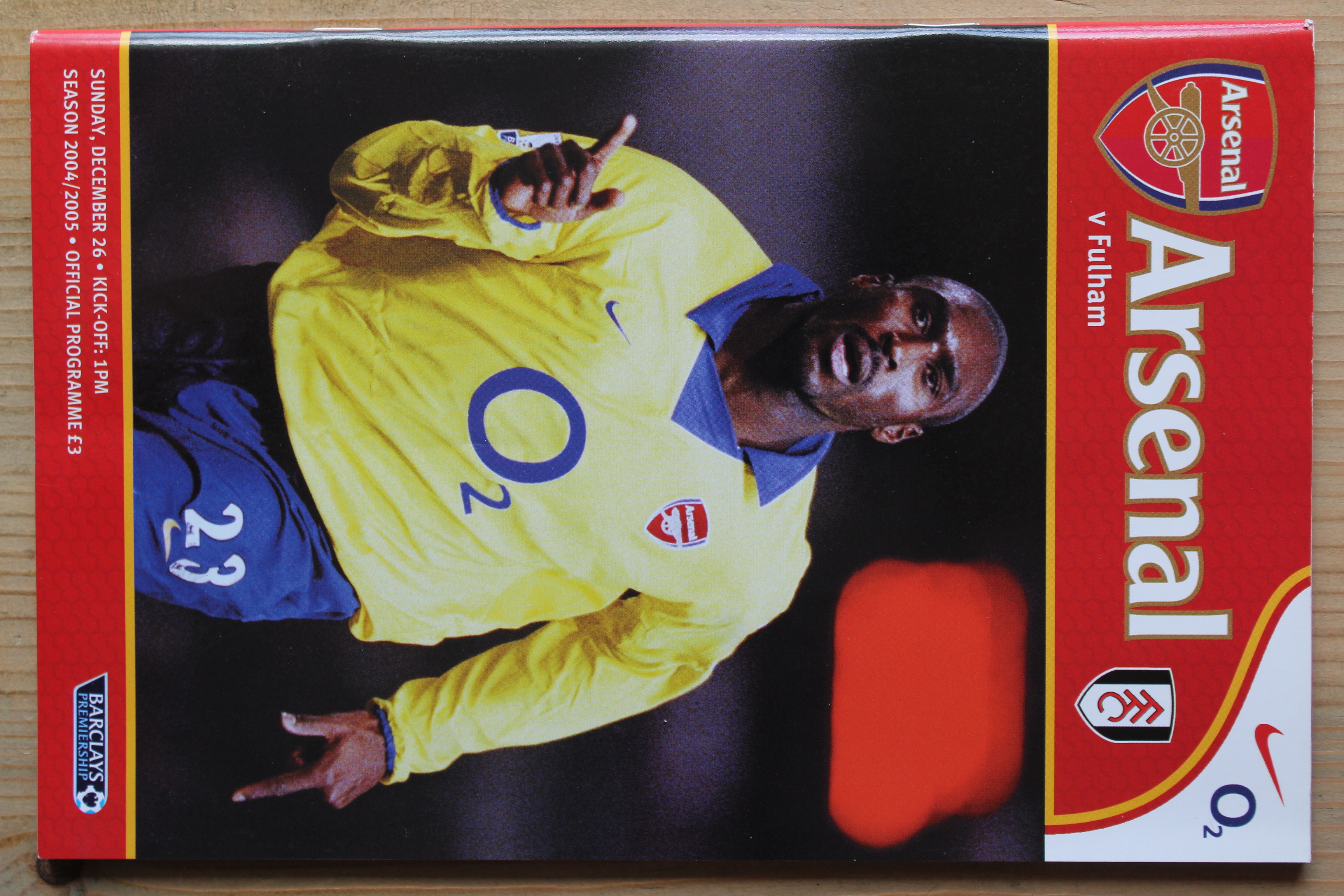 Arsenal FC v Fulham FC