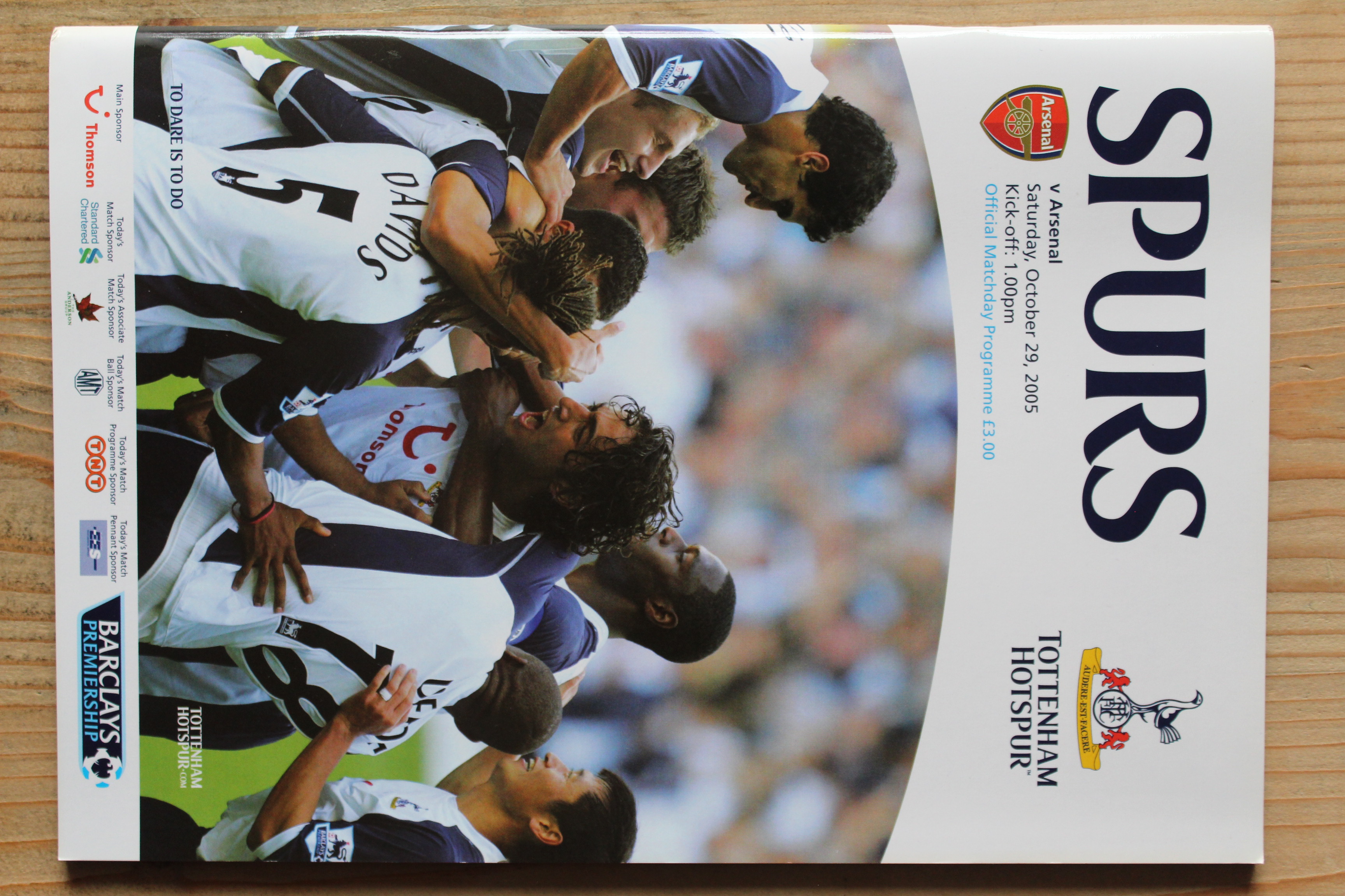 Tottenham Hotspur FC v Arsenal FC