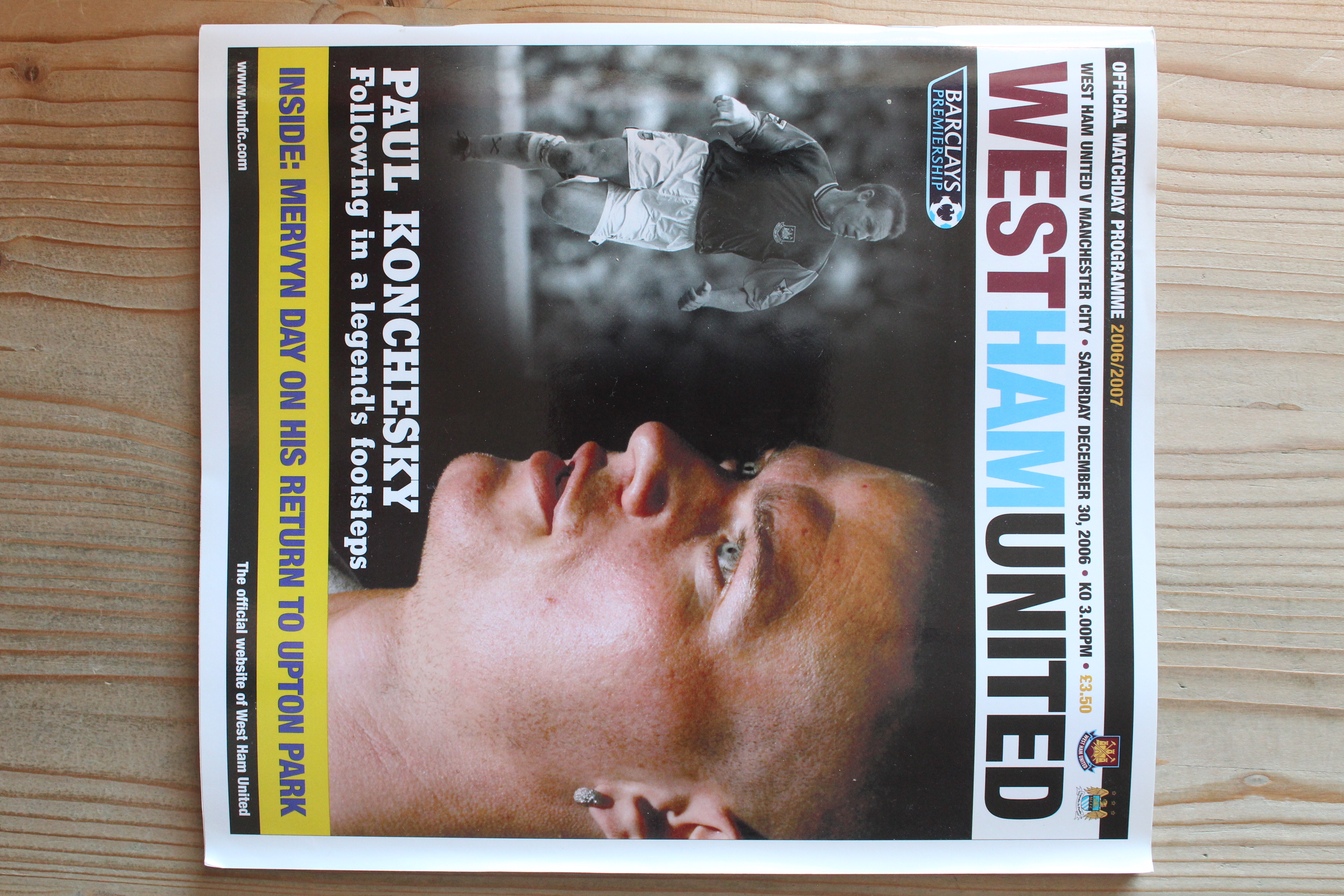 West Ham United FC v Manchester City FC