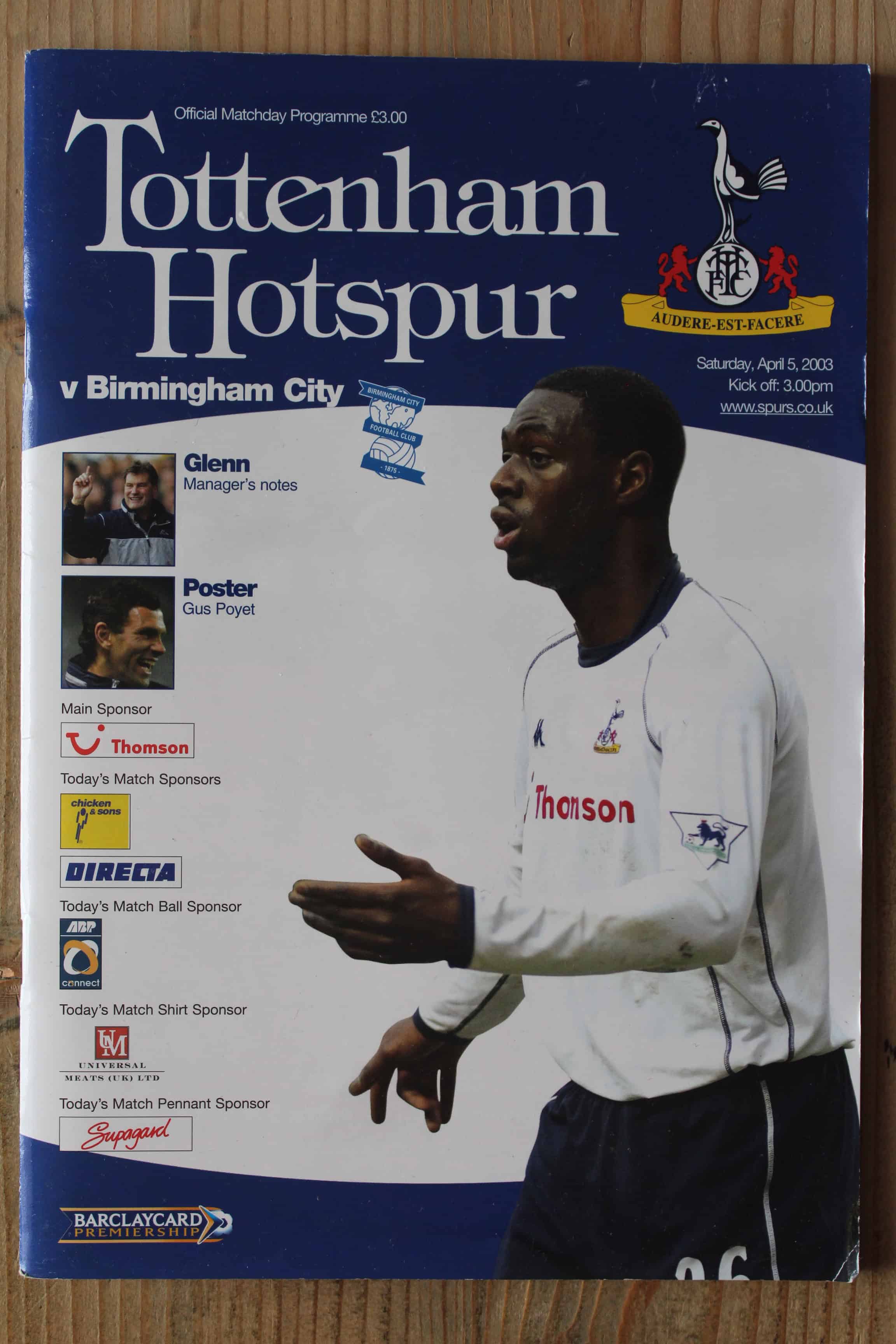 Tottenham Hotspur FC v Birmingham City FC