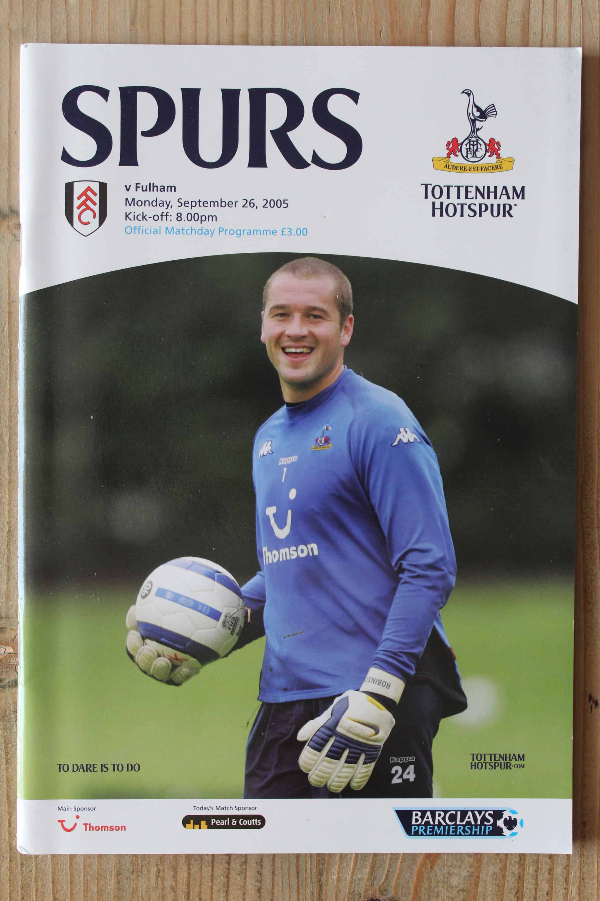 Tottenham Hotspur FC v Fulham FC