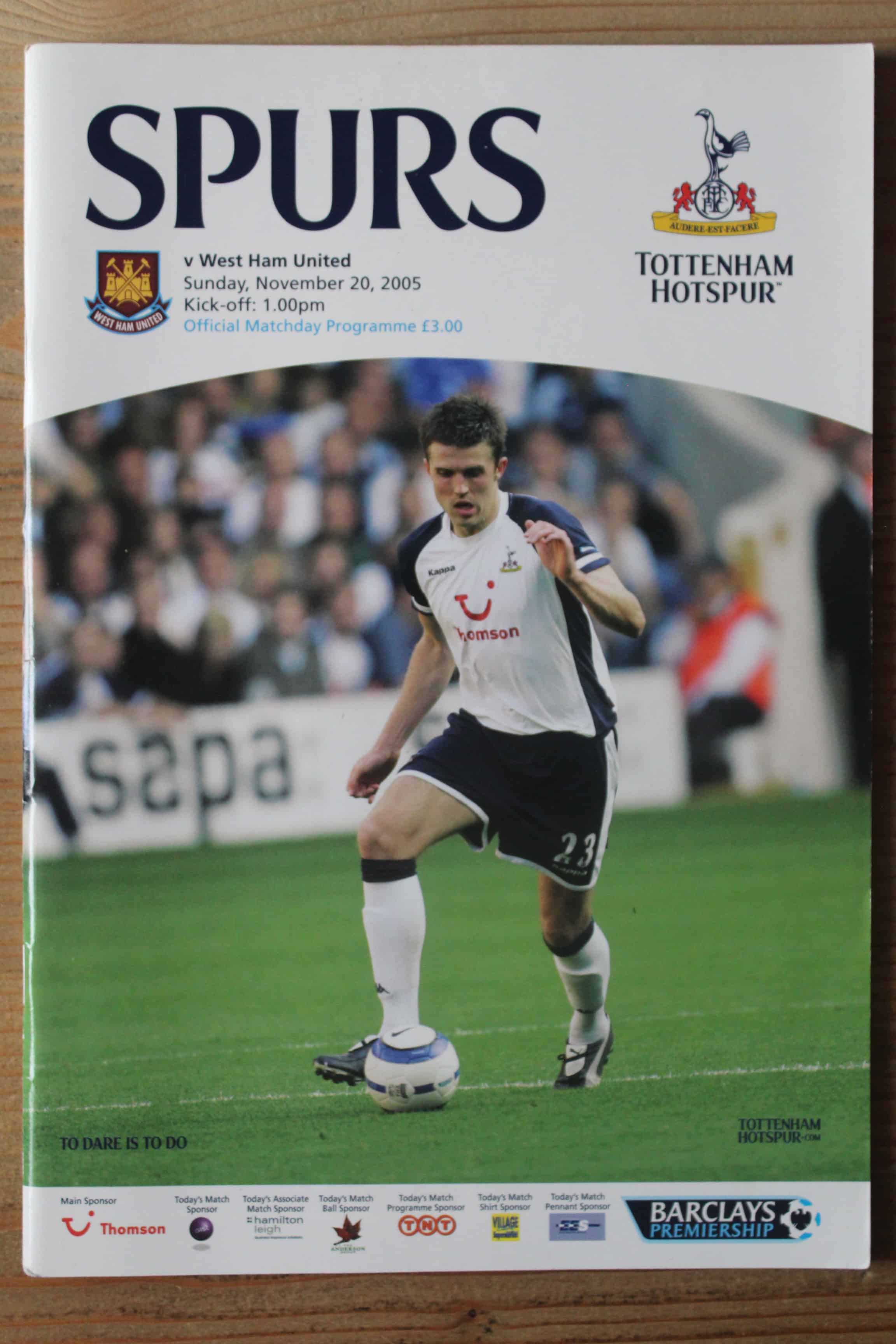 Tottenham Hotspur FC v West Ham United FC