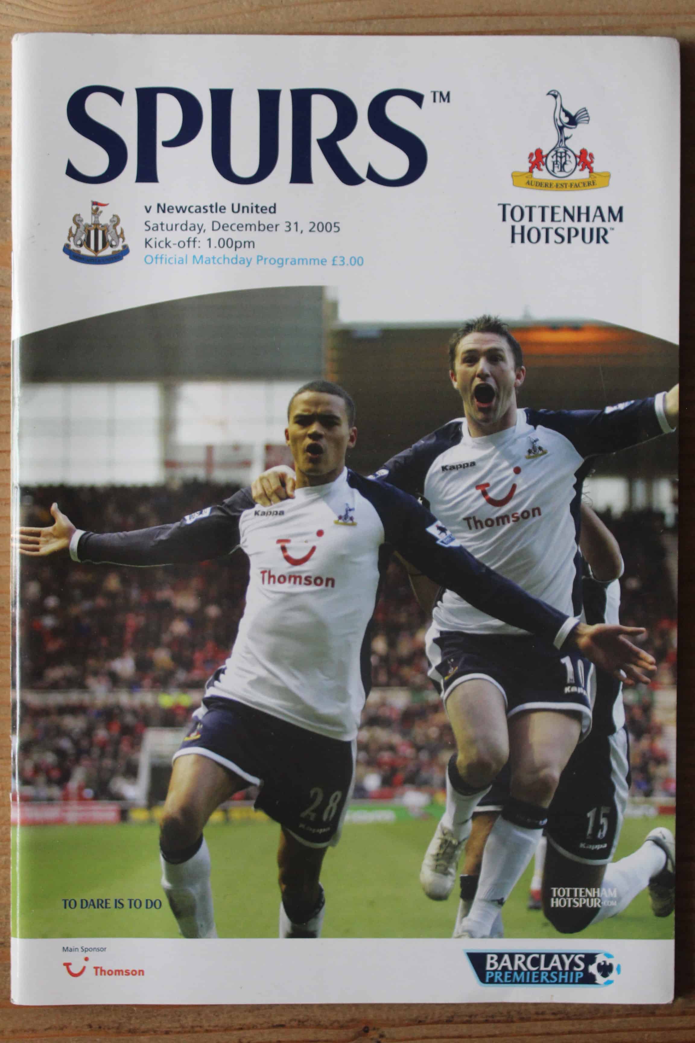 Tottenham Hotspur FC v Newcastle United FC