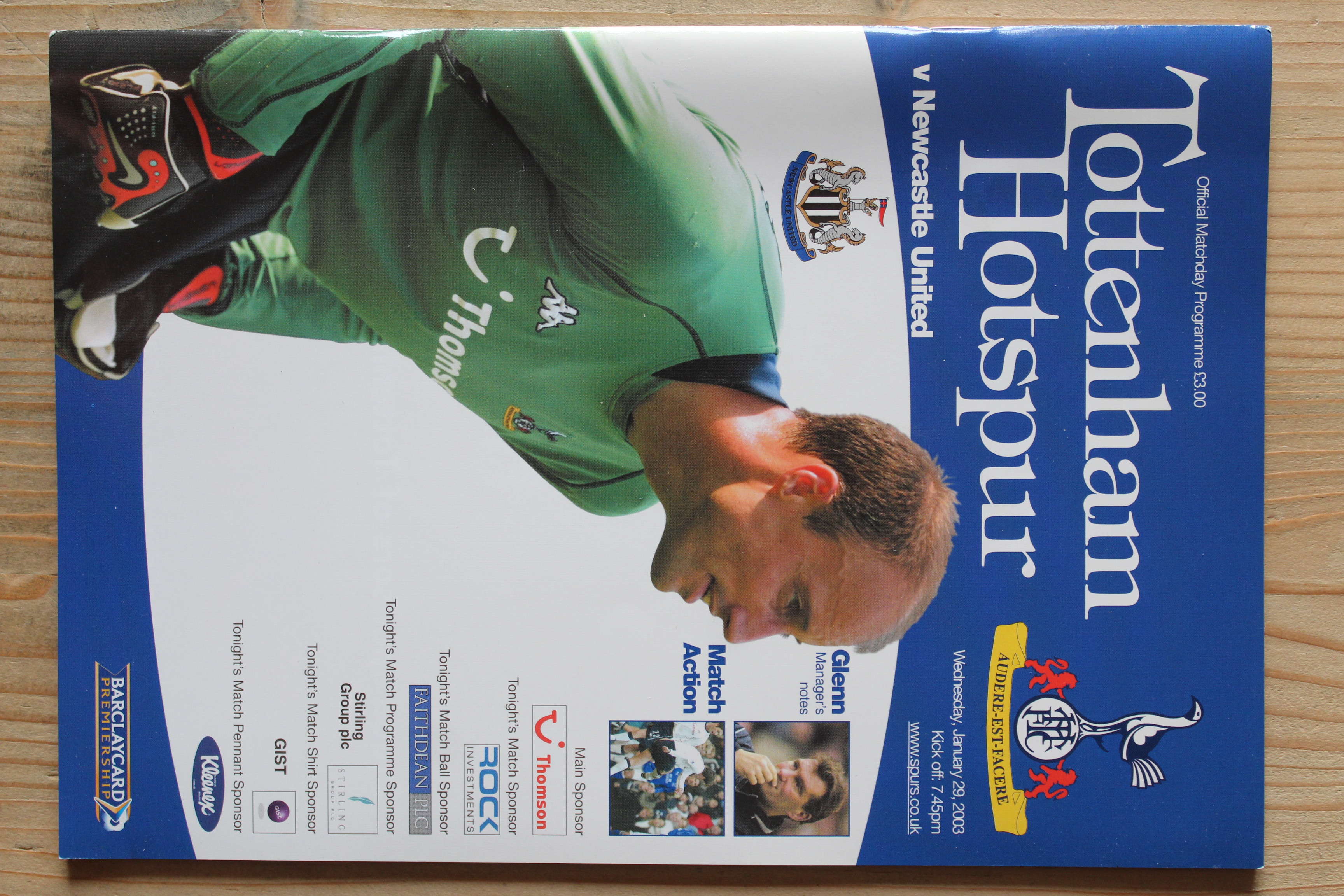 Tottenham Hotspur FC v Newcastle United FC