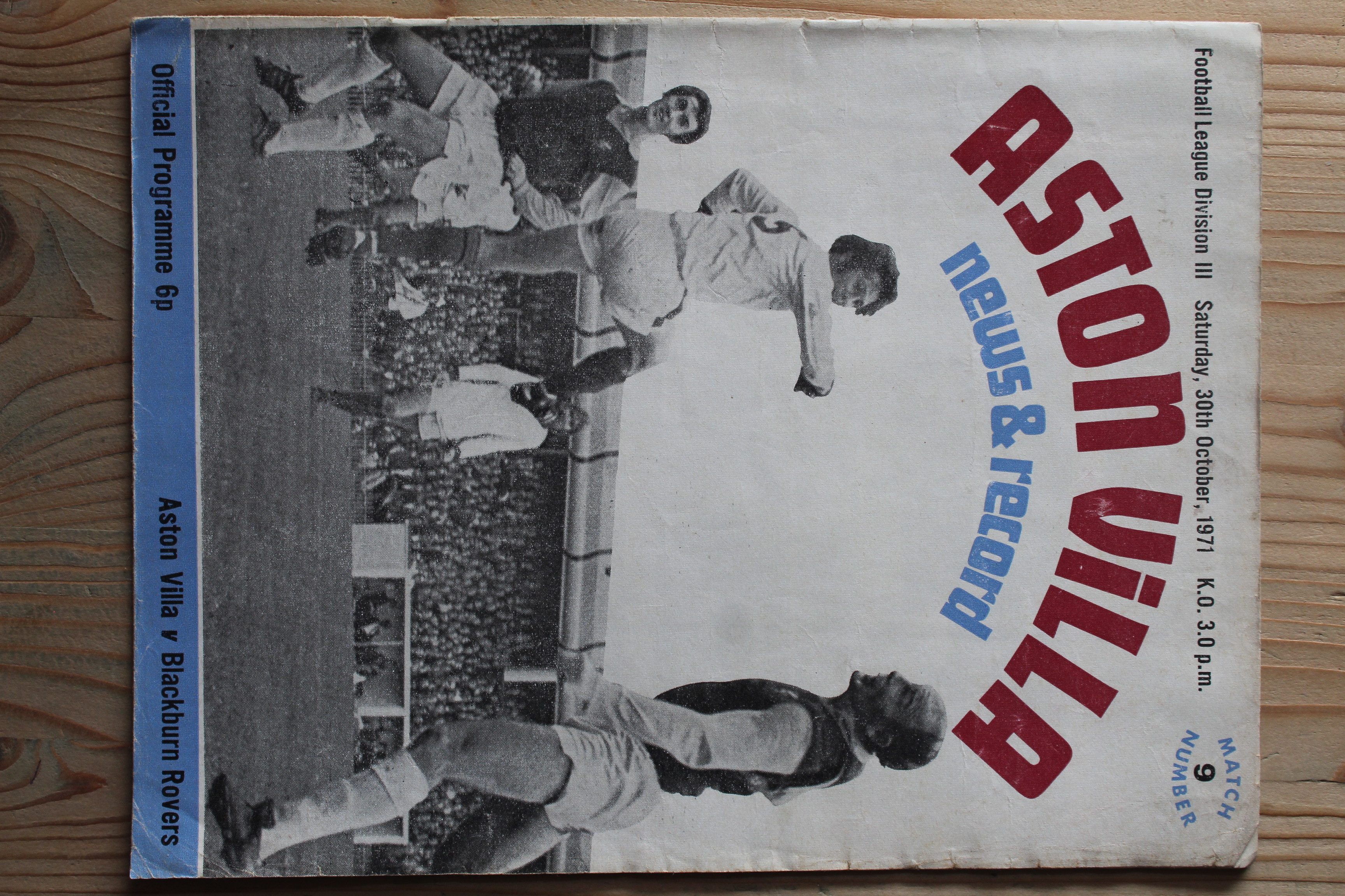 Aston Villa FC v Blackburn Rovers FC