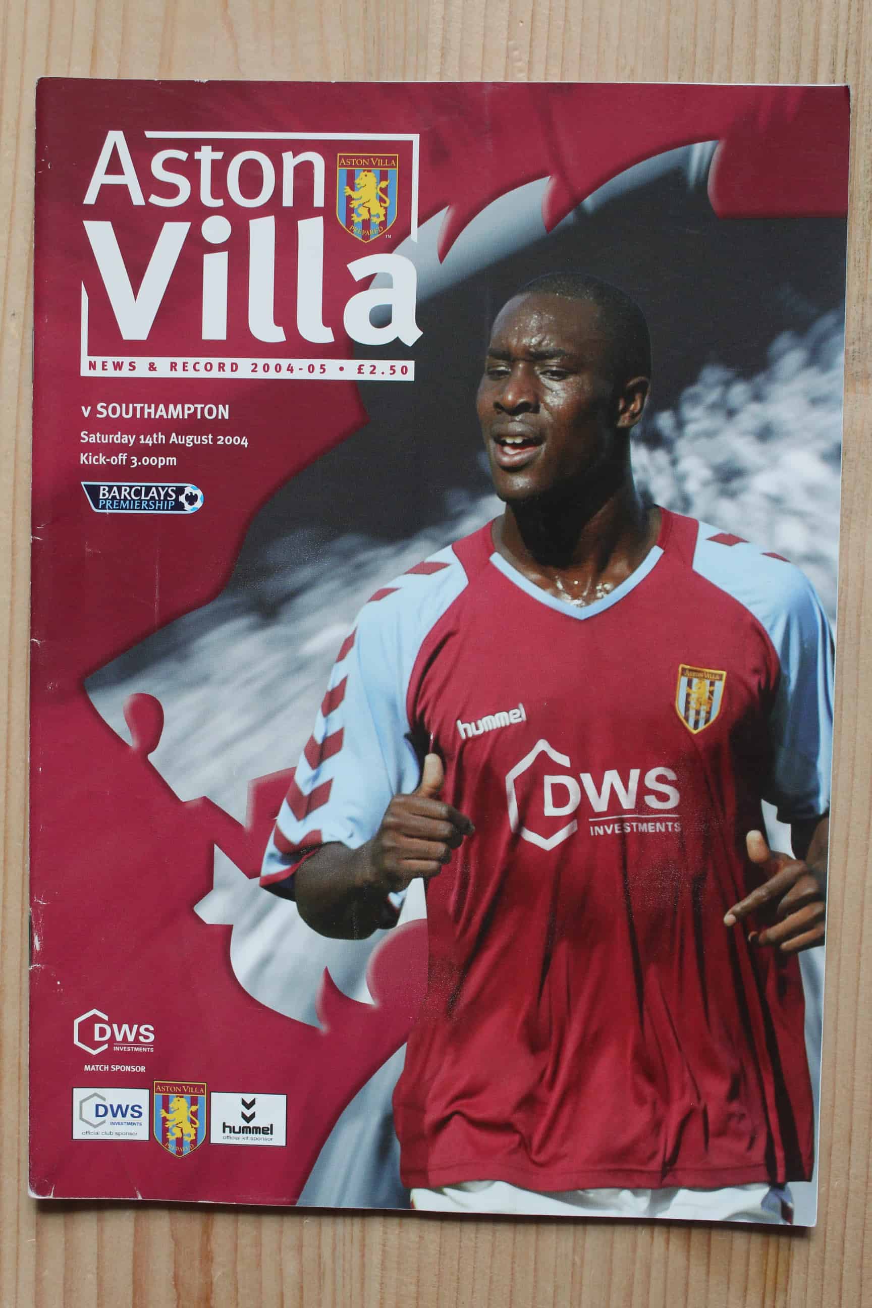 Aston Villa FC v Southampton FC