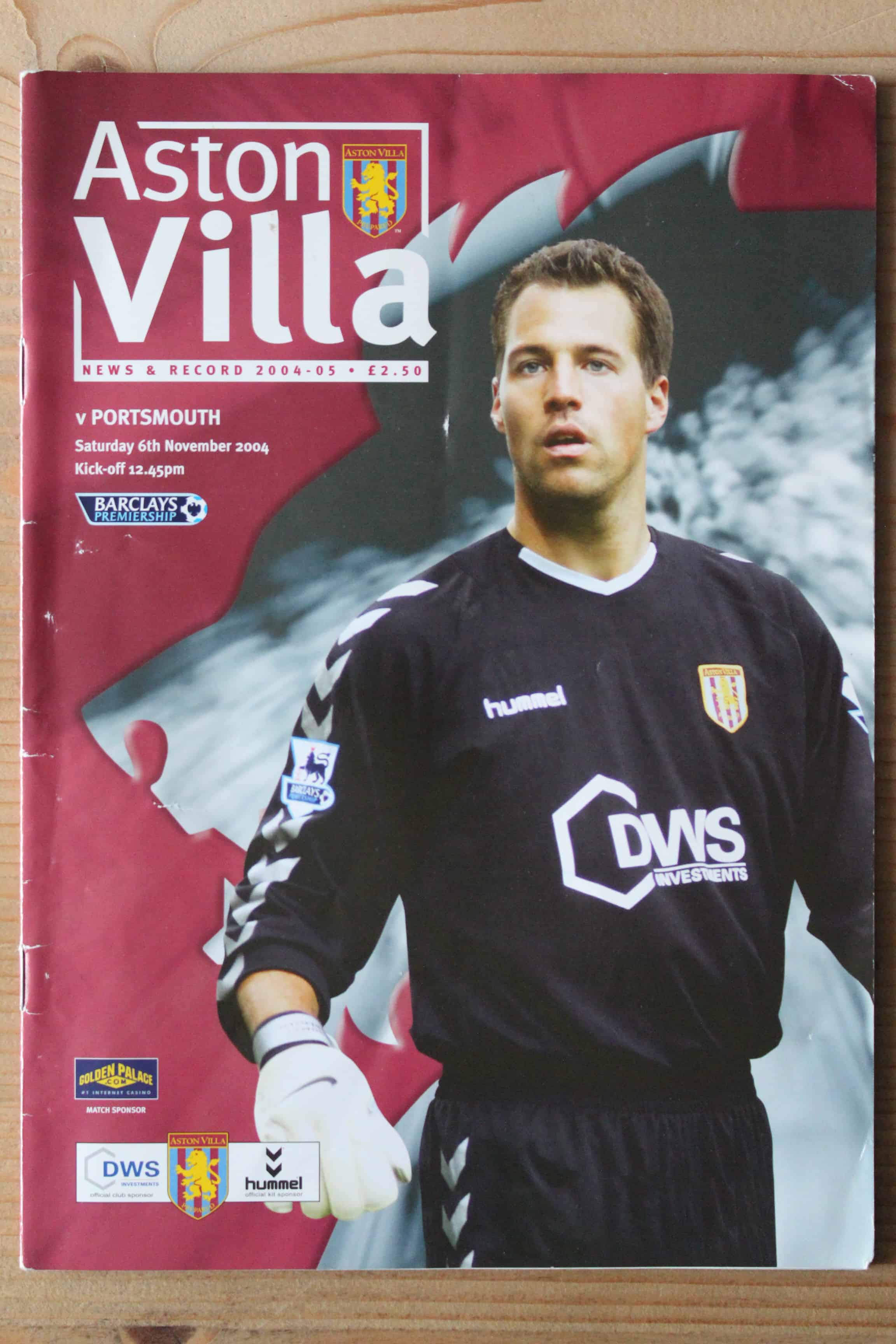 Aston Villa FC v Portsmouth FC
