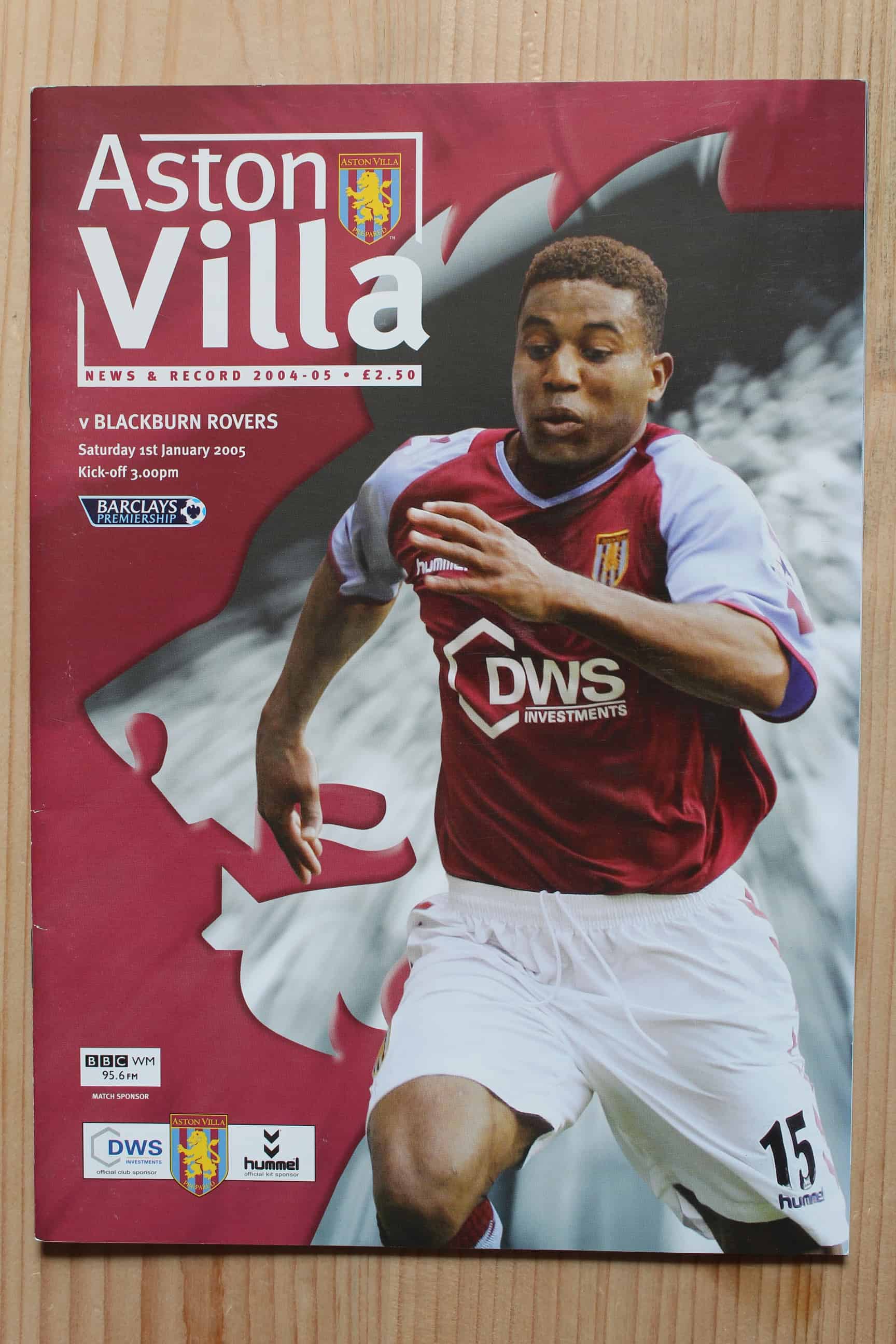 Aston Villa FC v Blackburn Rovers FC
