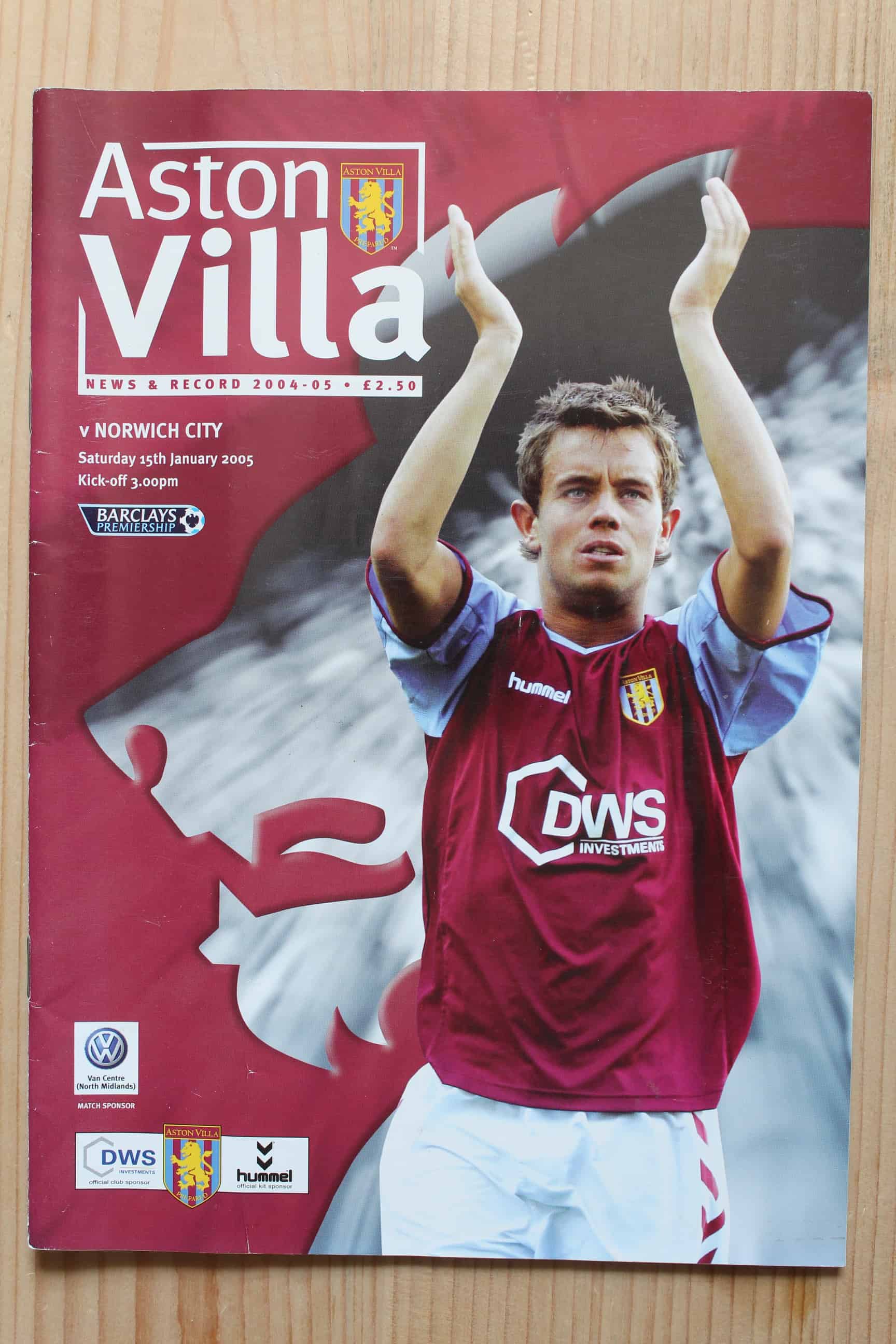 Aston Villa FC v Norwich City FC