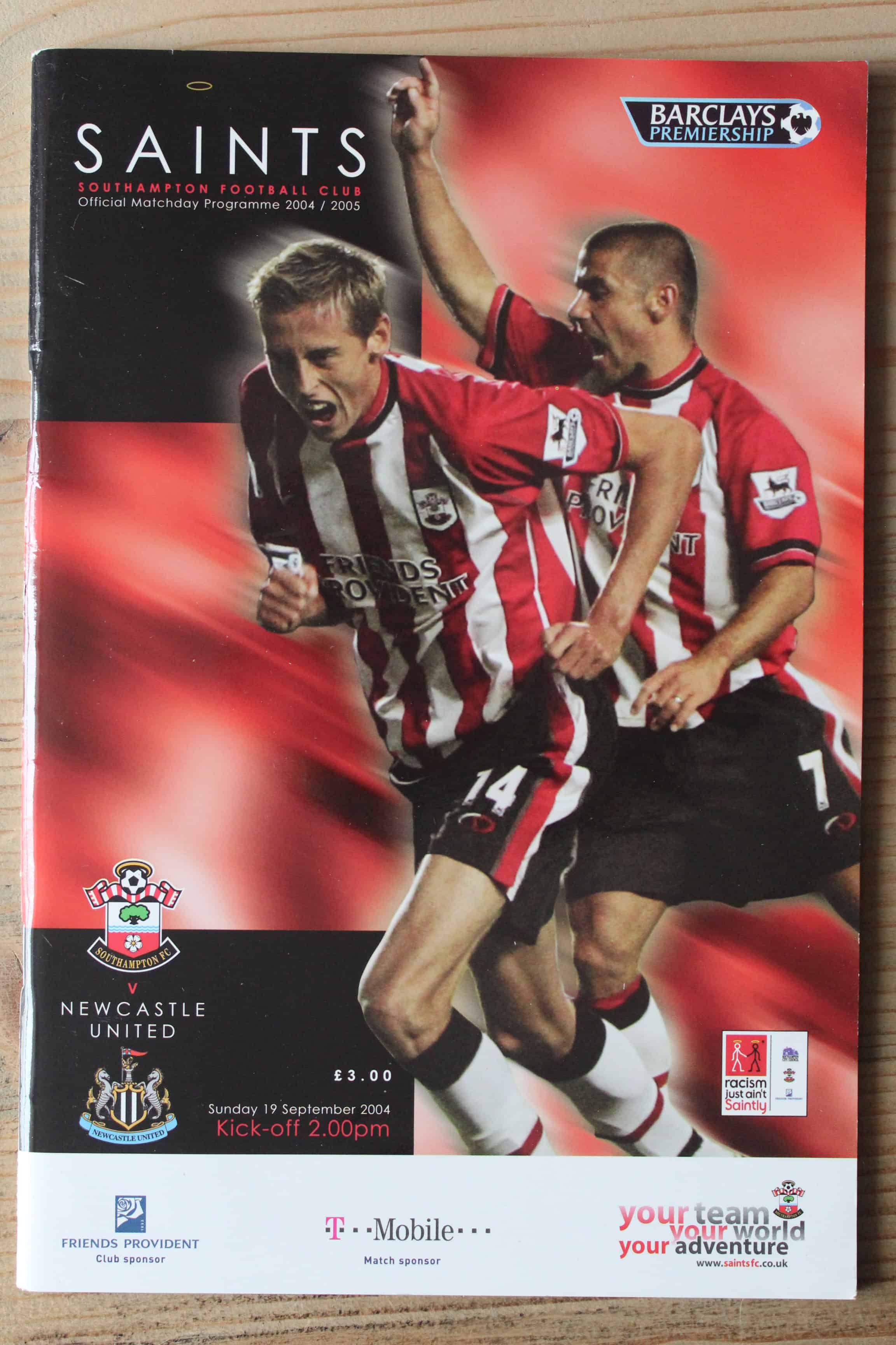 Southampton FC v Newcastle United FC