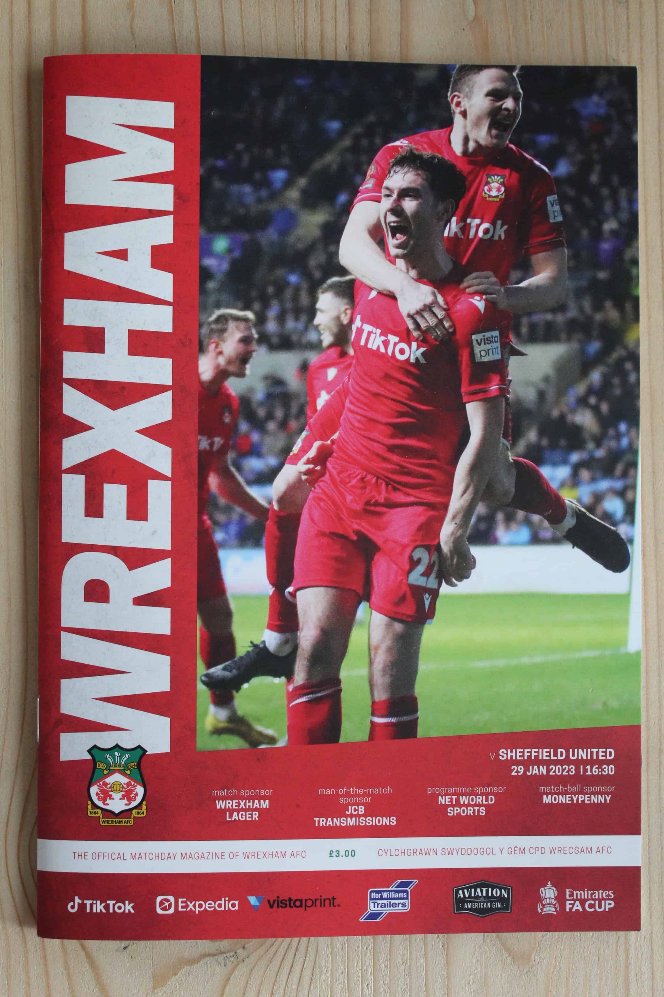 Wrexham FC v Sheffield United FC
