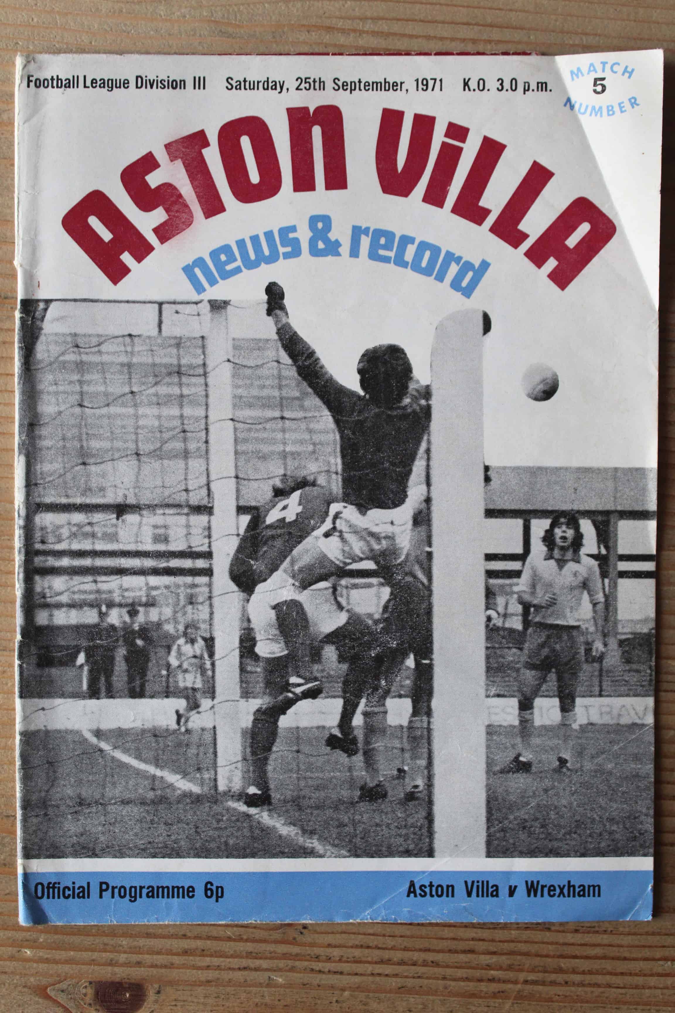 Aston Villa FC v Wrexham FC
