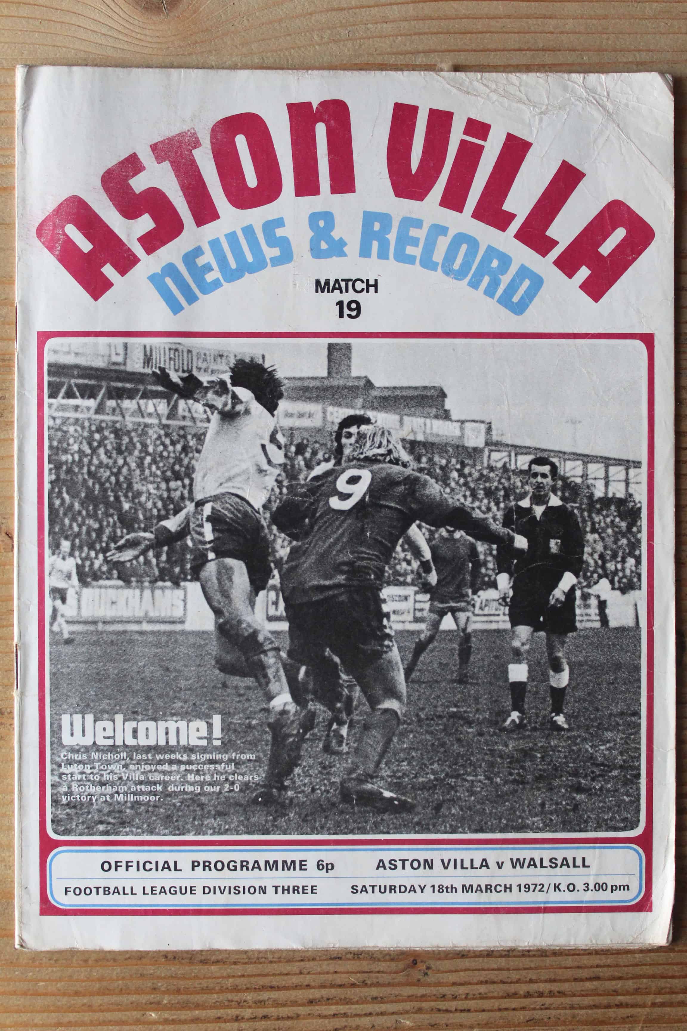 Aston Villa FC v Walsall FC
