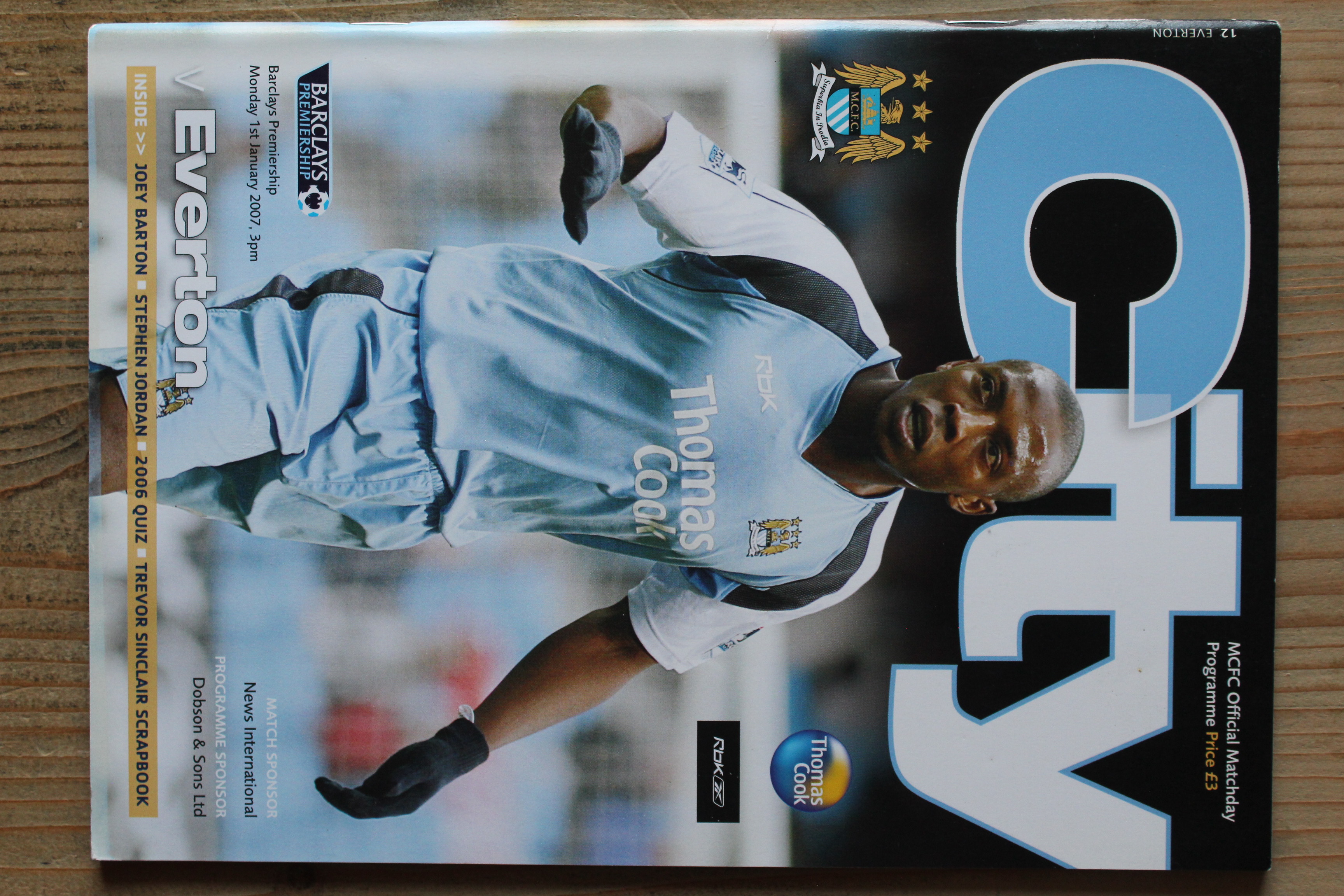 Manchester City FC v Everton FC
