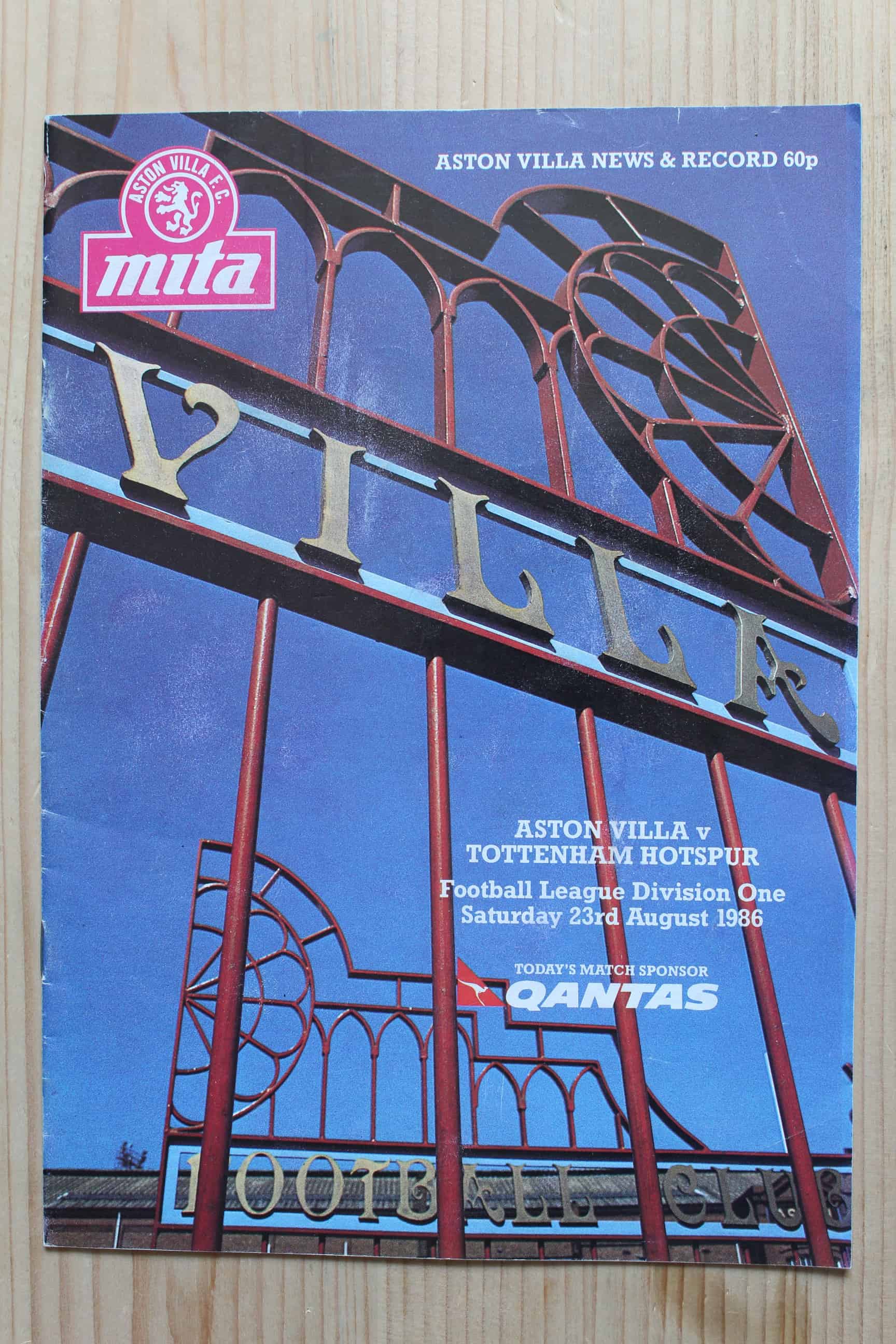 Aston Villa FC v Tottenham Hotspur FC