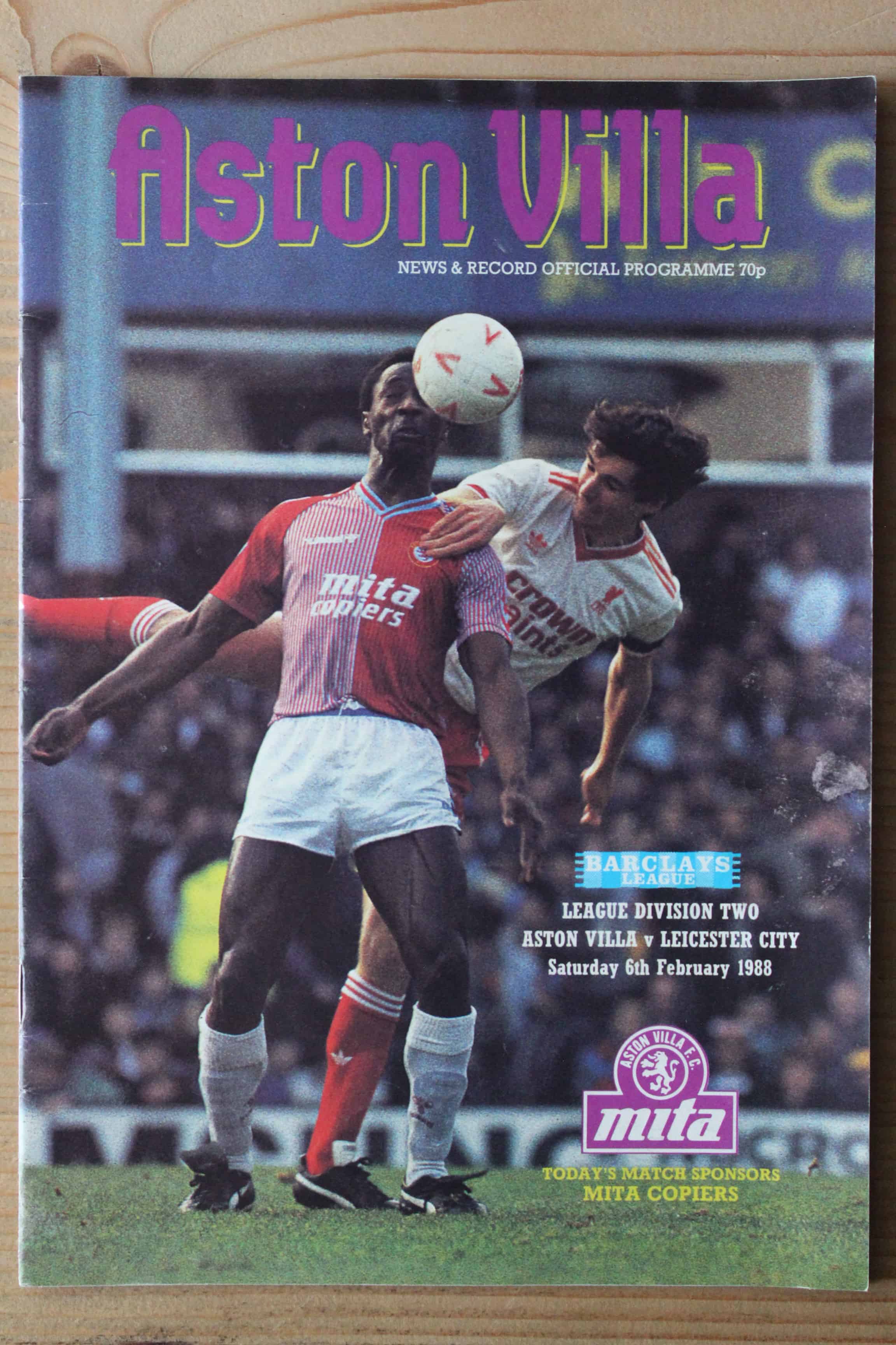 Aston Villa FC v Leicester City FC