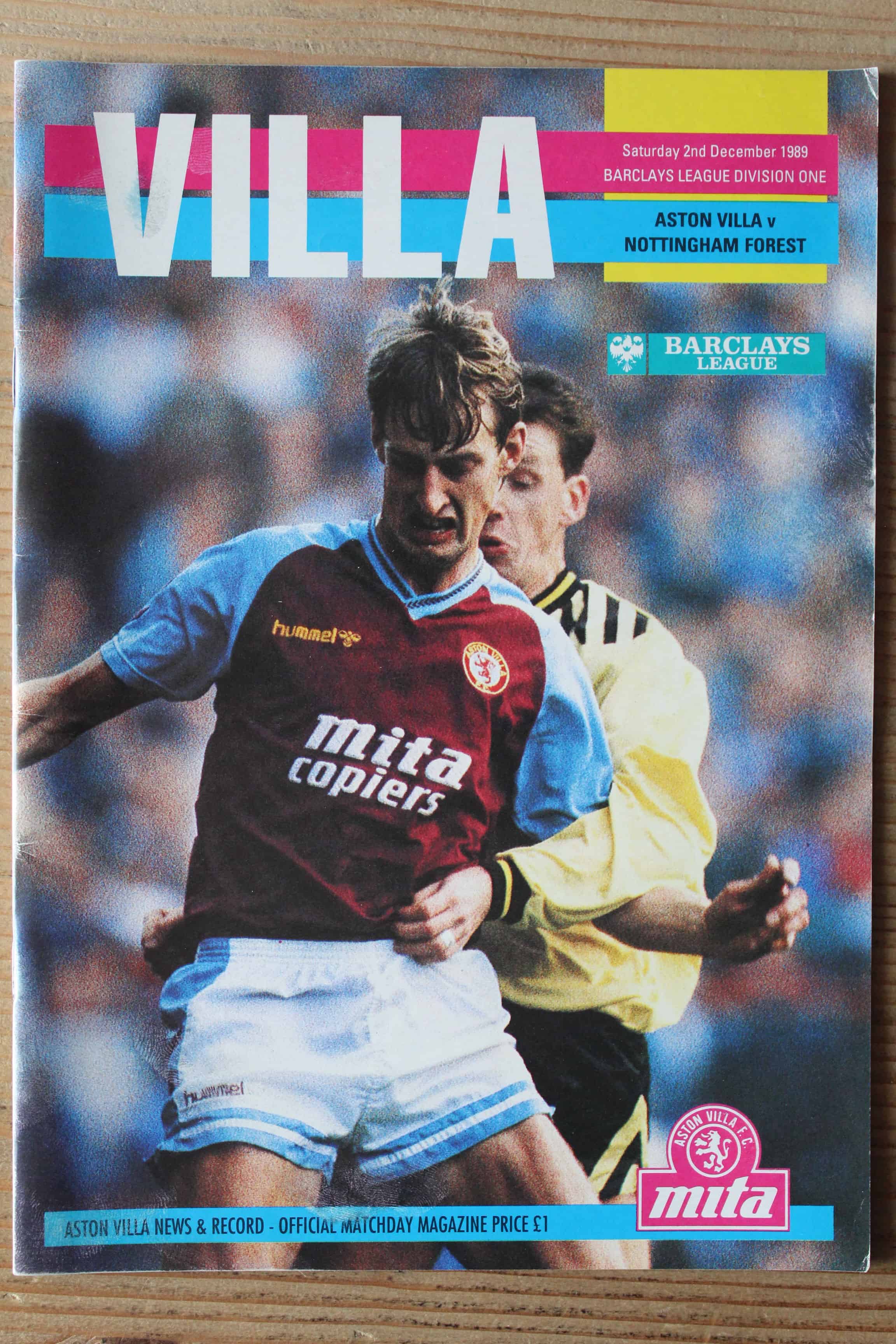 Aston Villa FC v Nottingham Forest FC