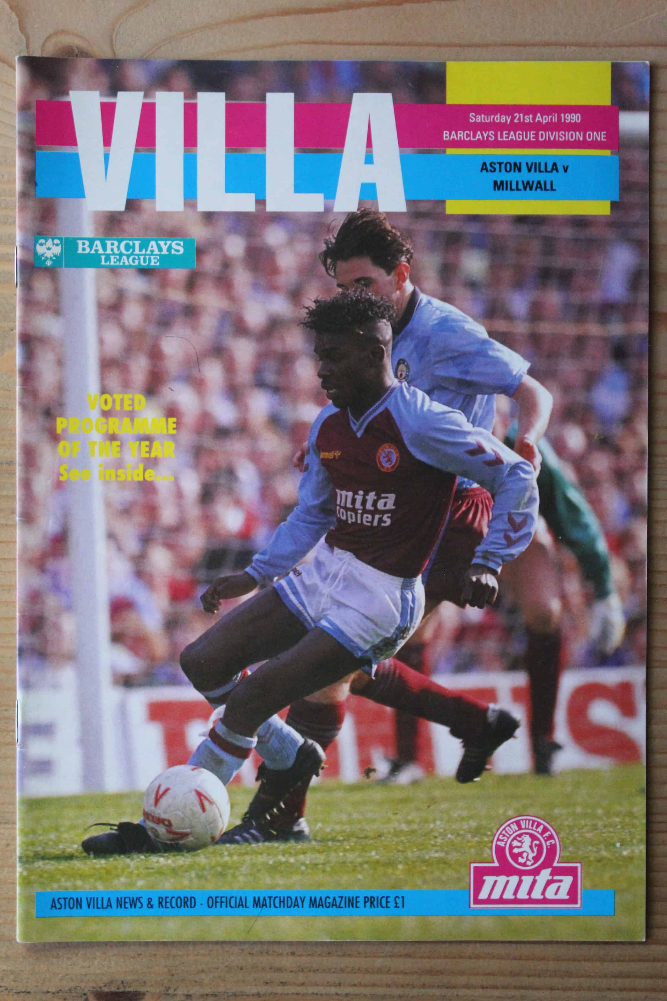 Aston Villa FC v Millwall FC