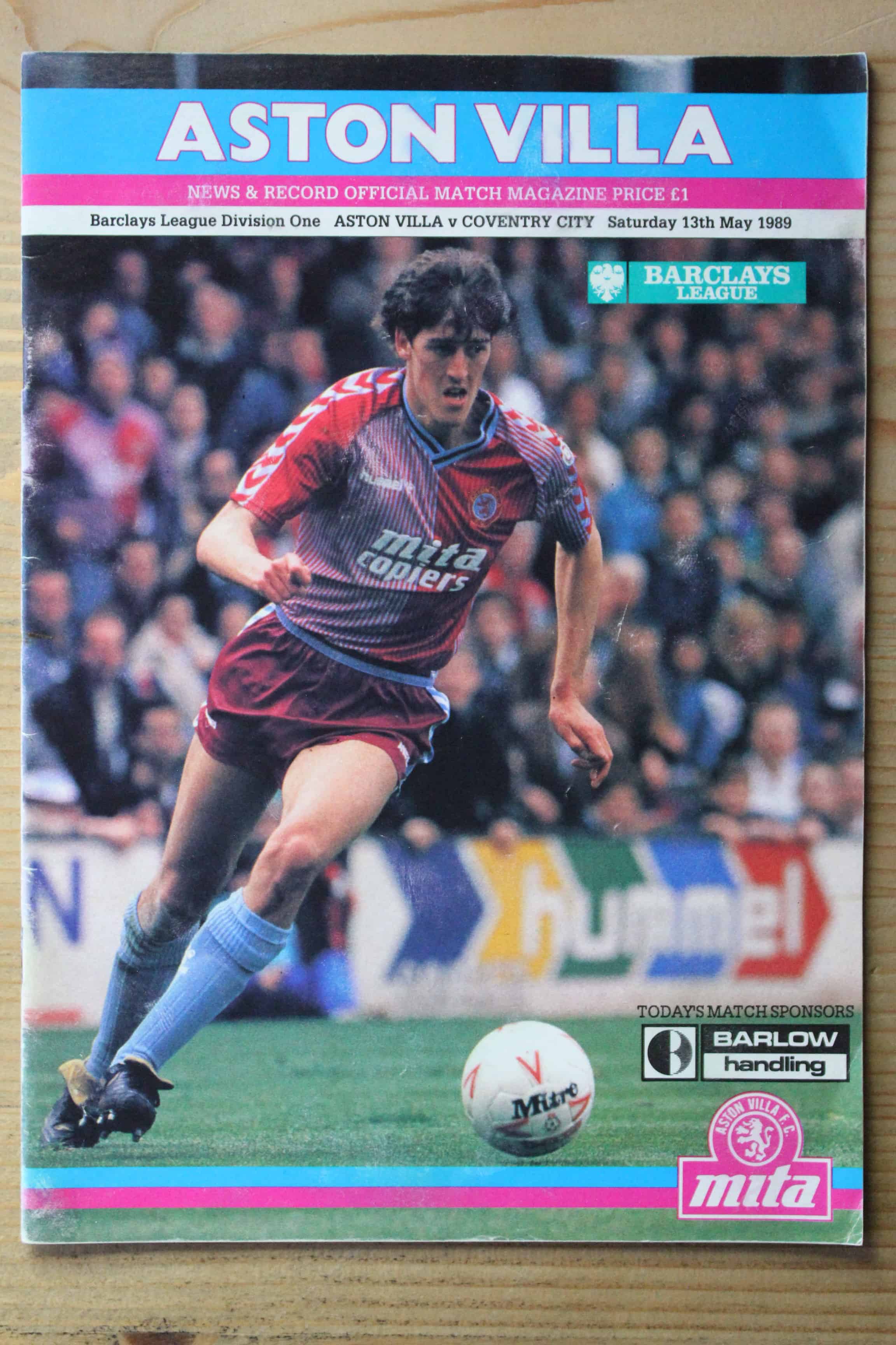 Aston Villa FC v Coventry City FC