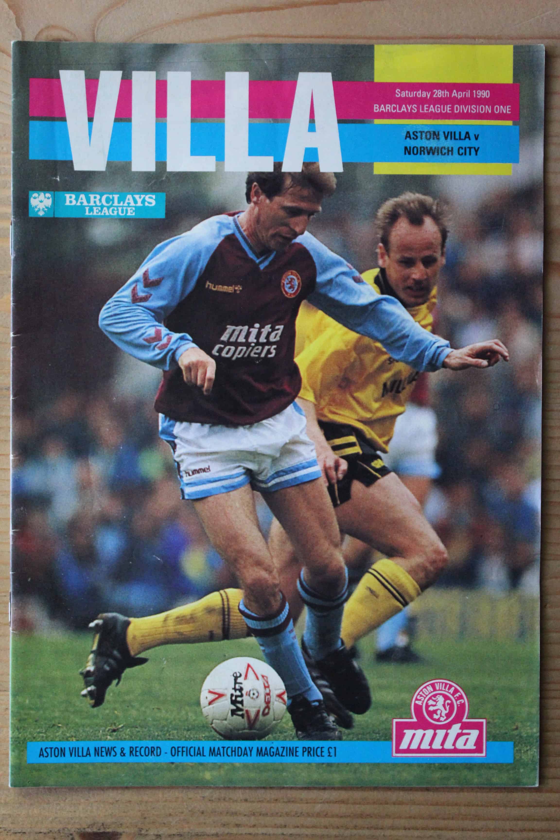 Aston Villa FC v Norwich City FC