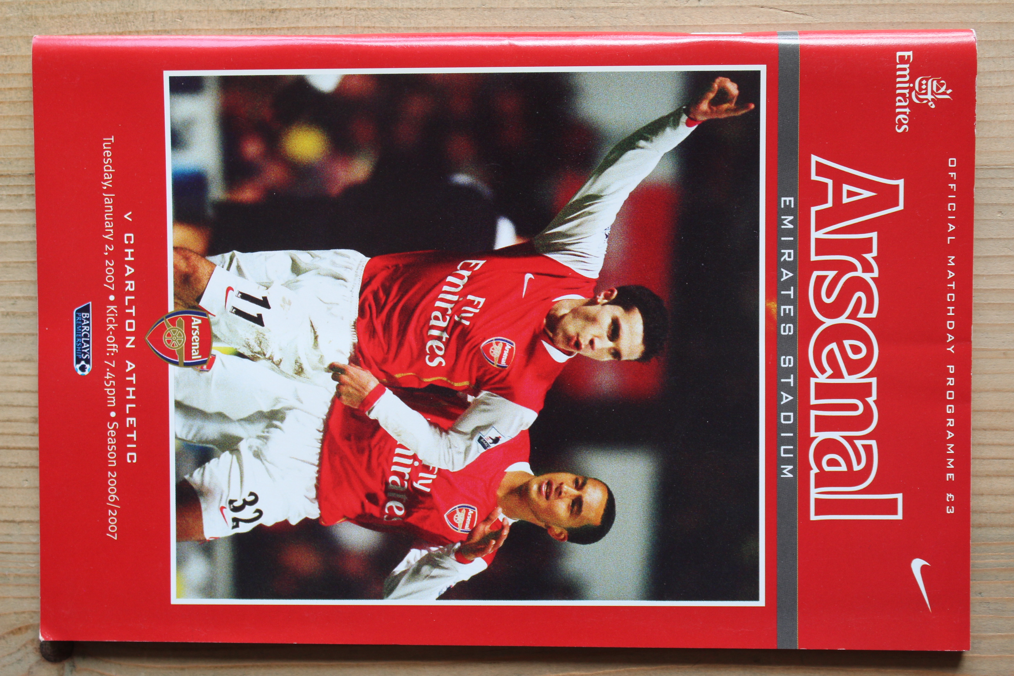 Arsenal FC v Charlton Athletic FC