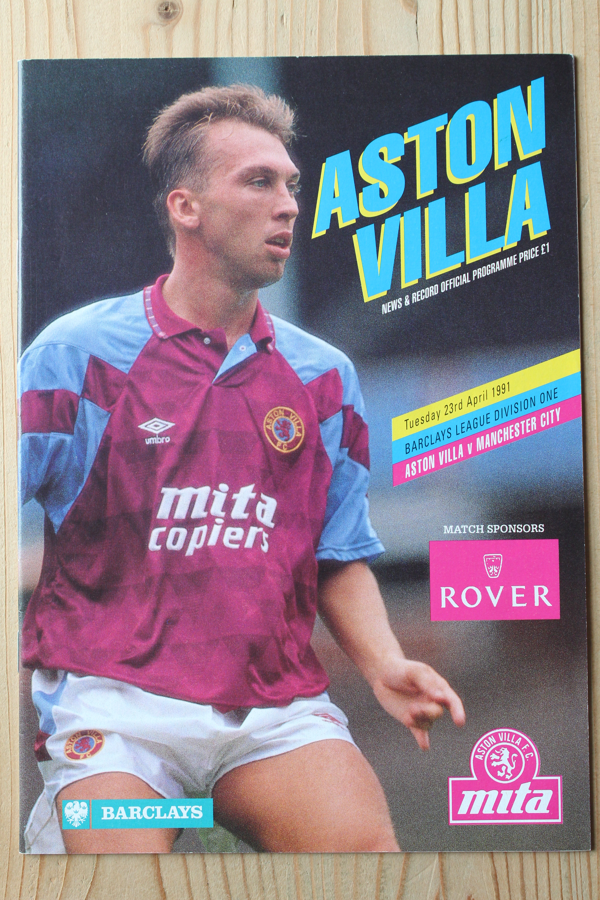 Aston Villa FC v Manchester City FC