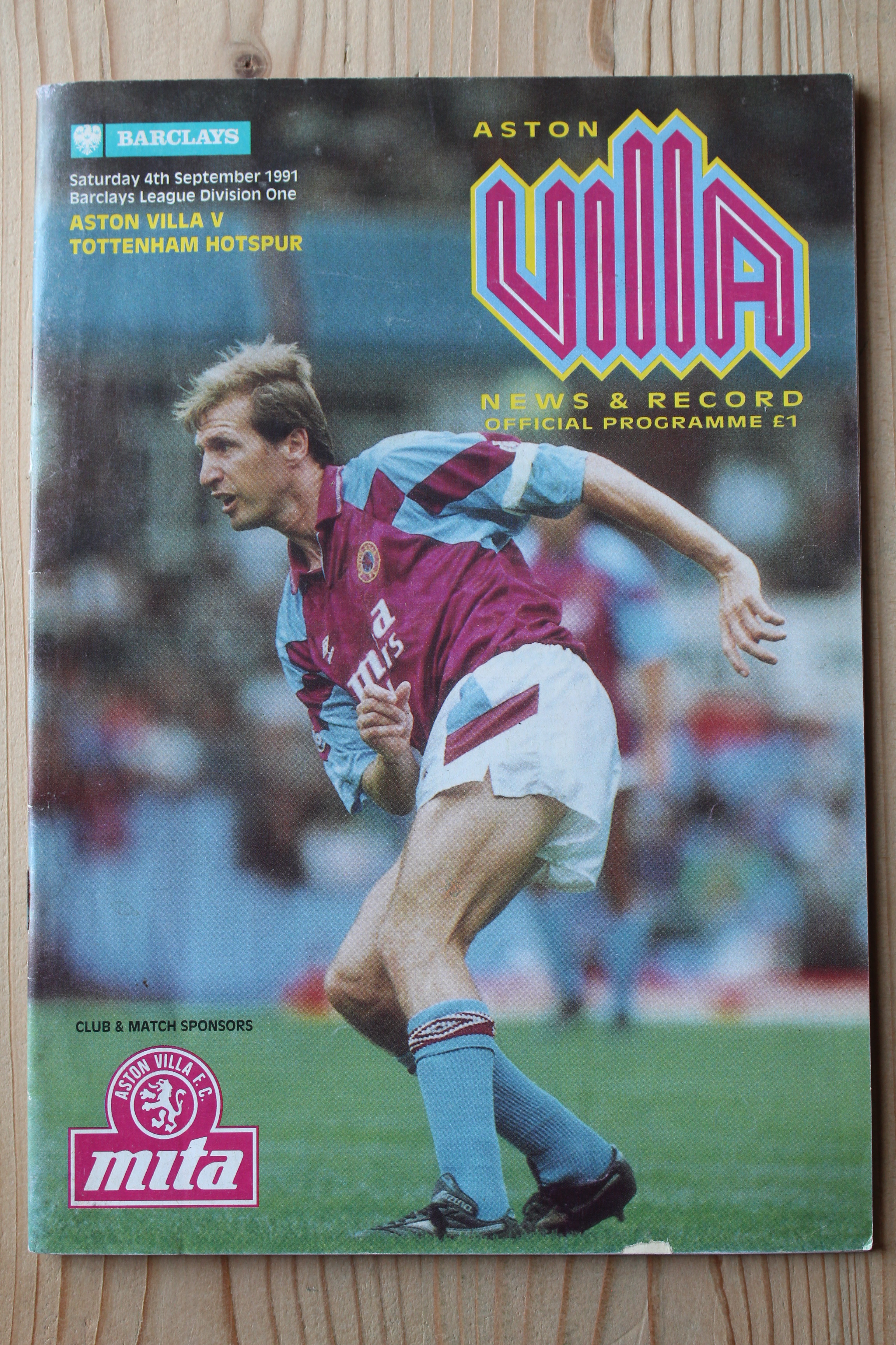 Aston Villa FC v Tottenham Hotspur FC