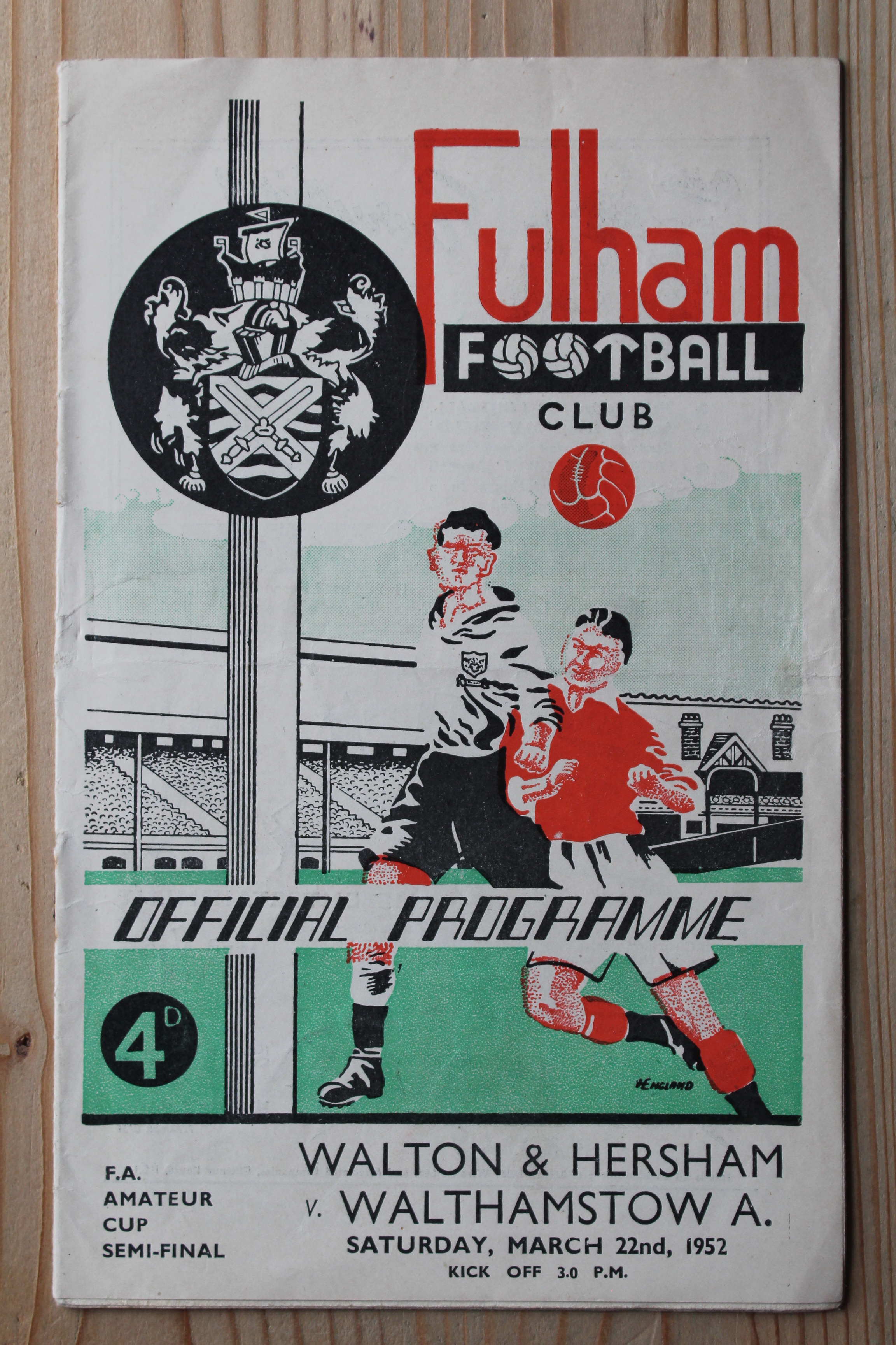 Walton & Hersham  v Walthamstow Avenue