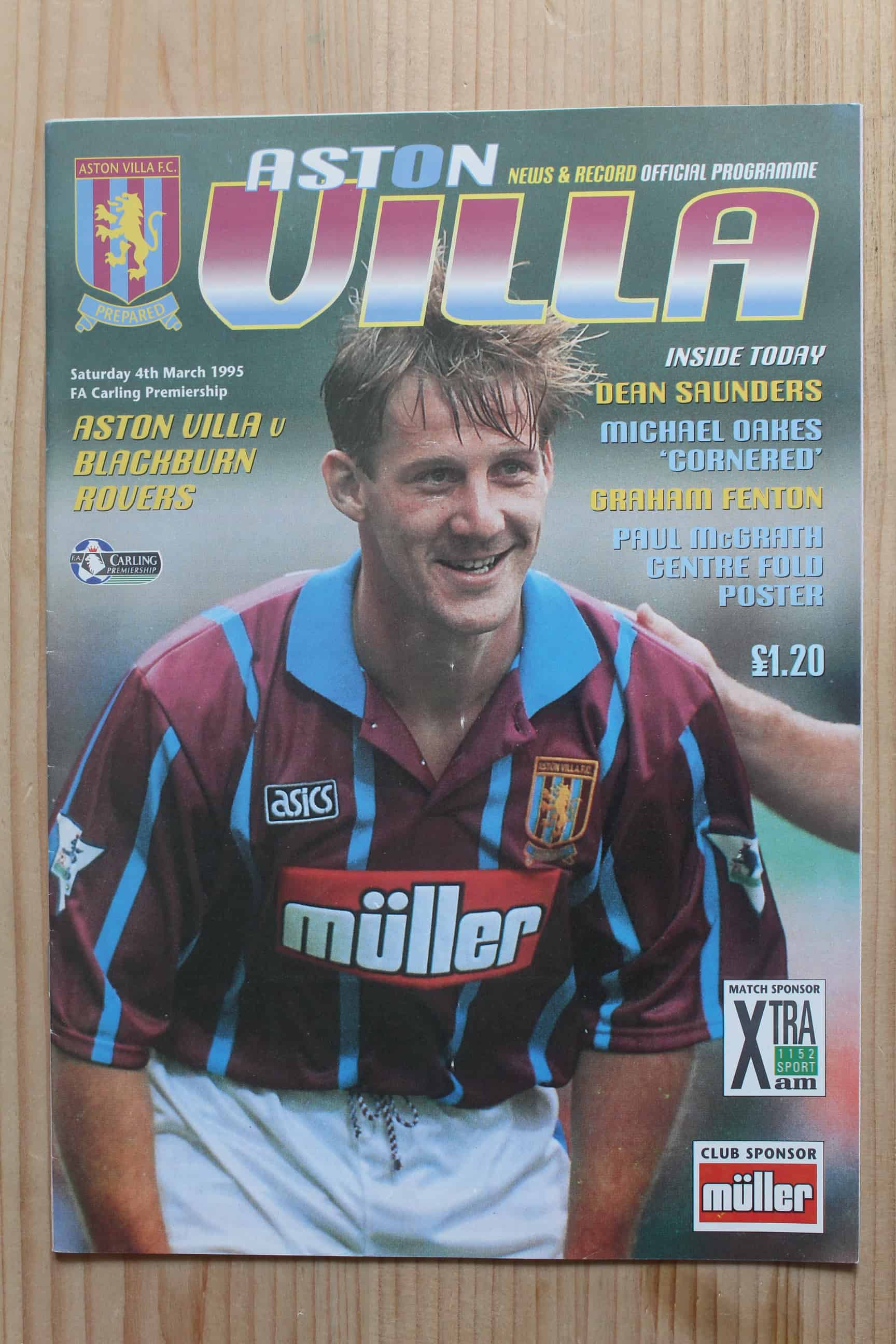 Aston Villa FC v Blackburn Rovers FC