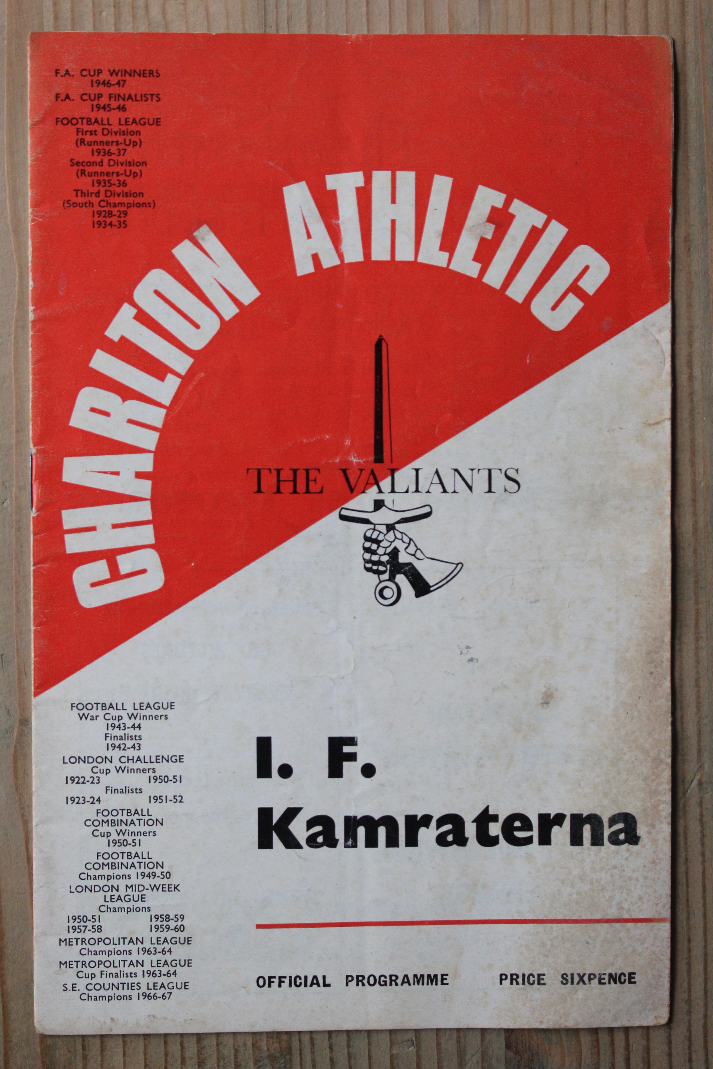 Charlton Athletic FC v If Kamaraterna (Norrkoping)