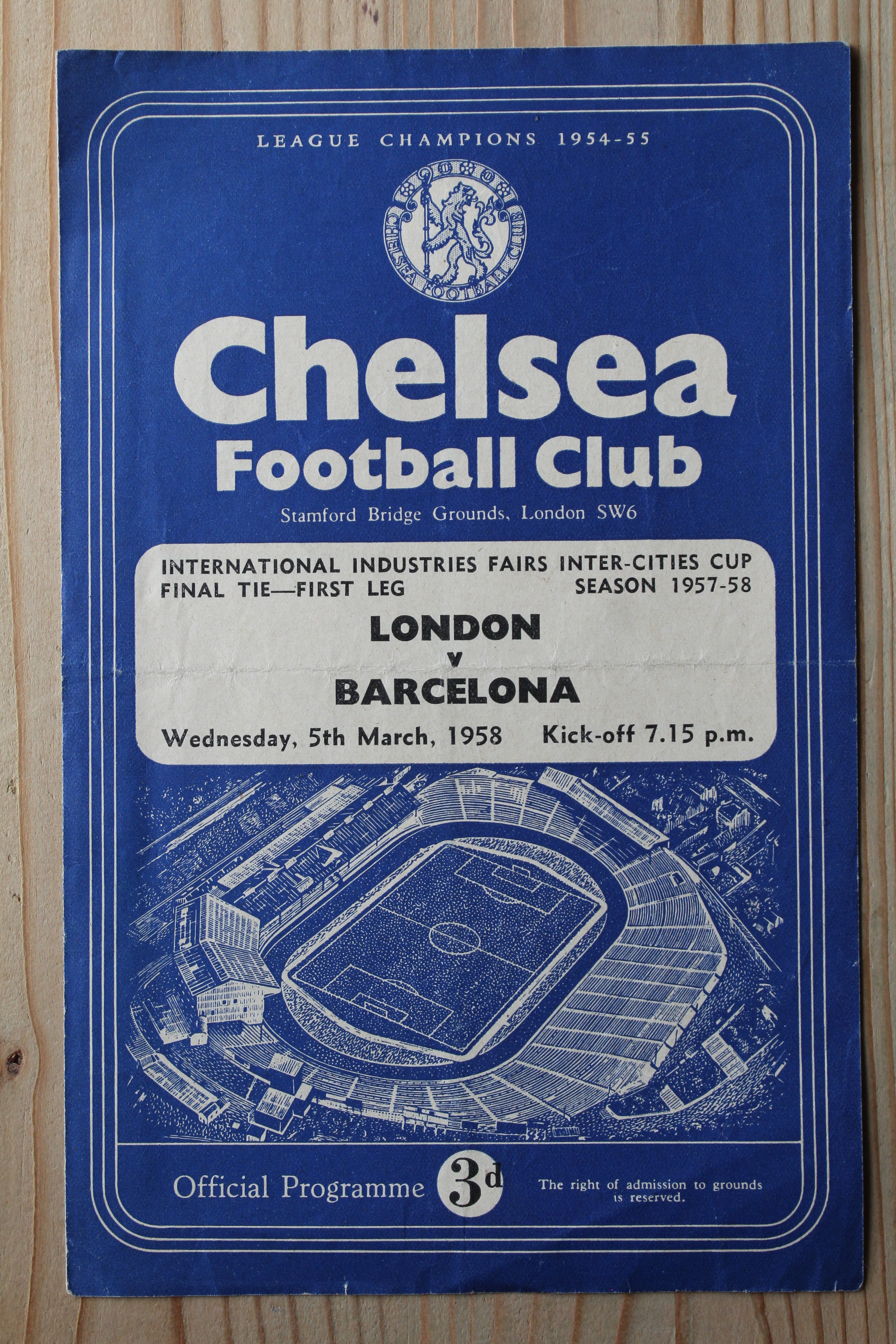 London XI v Barcelona