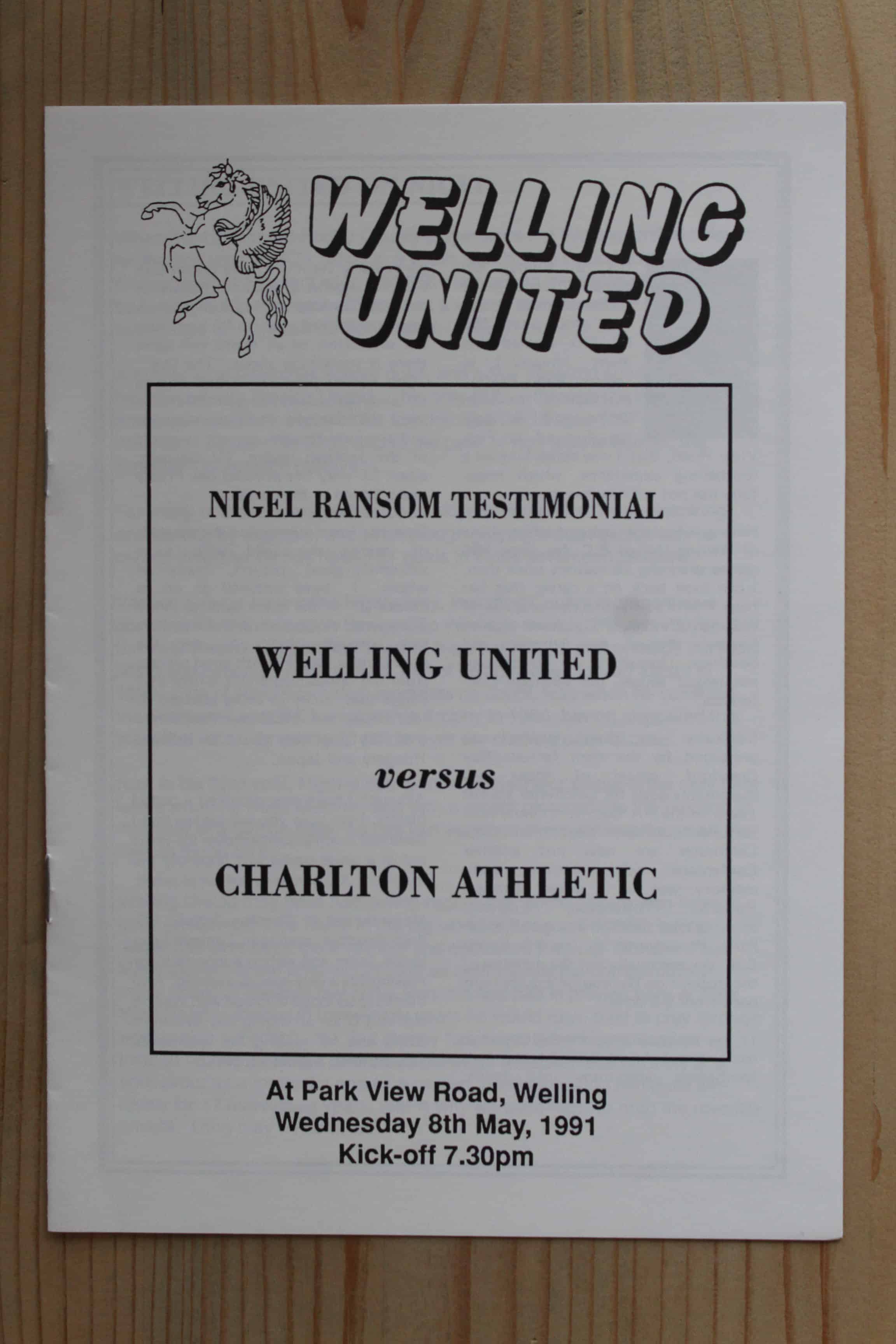Welling United v Charlton Athletic FC