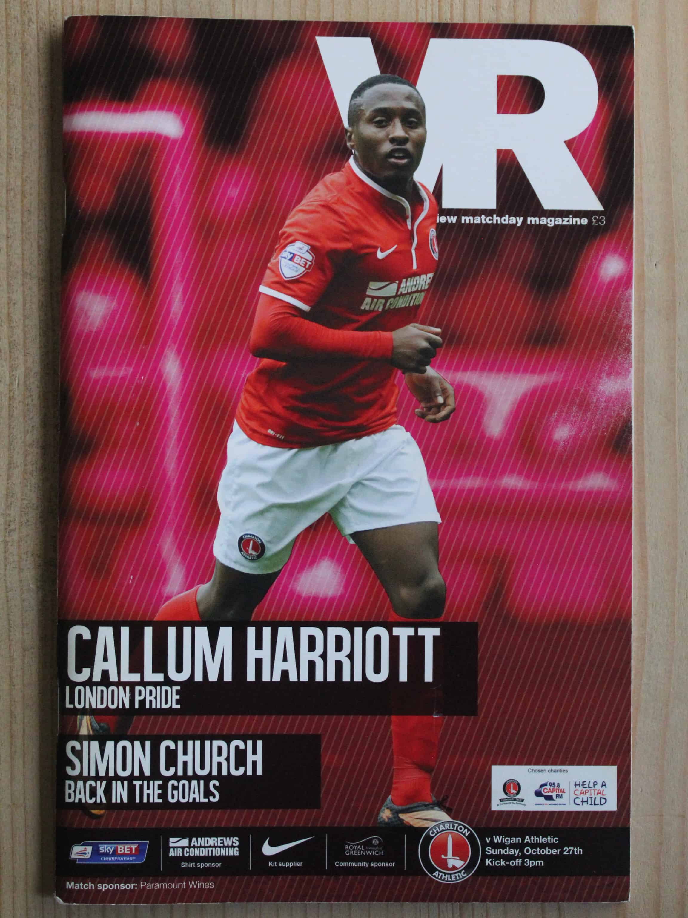 Charlton Athletic FC v Wigan Athletic FC