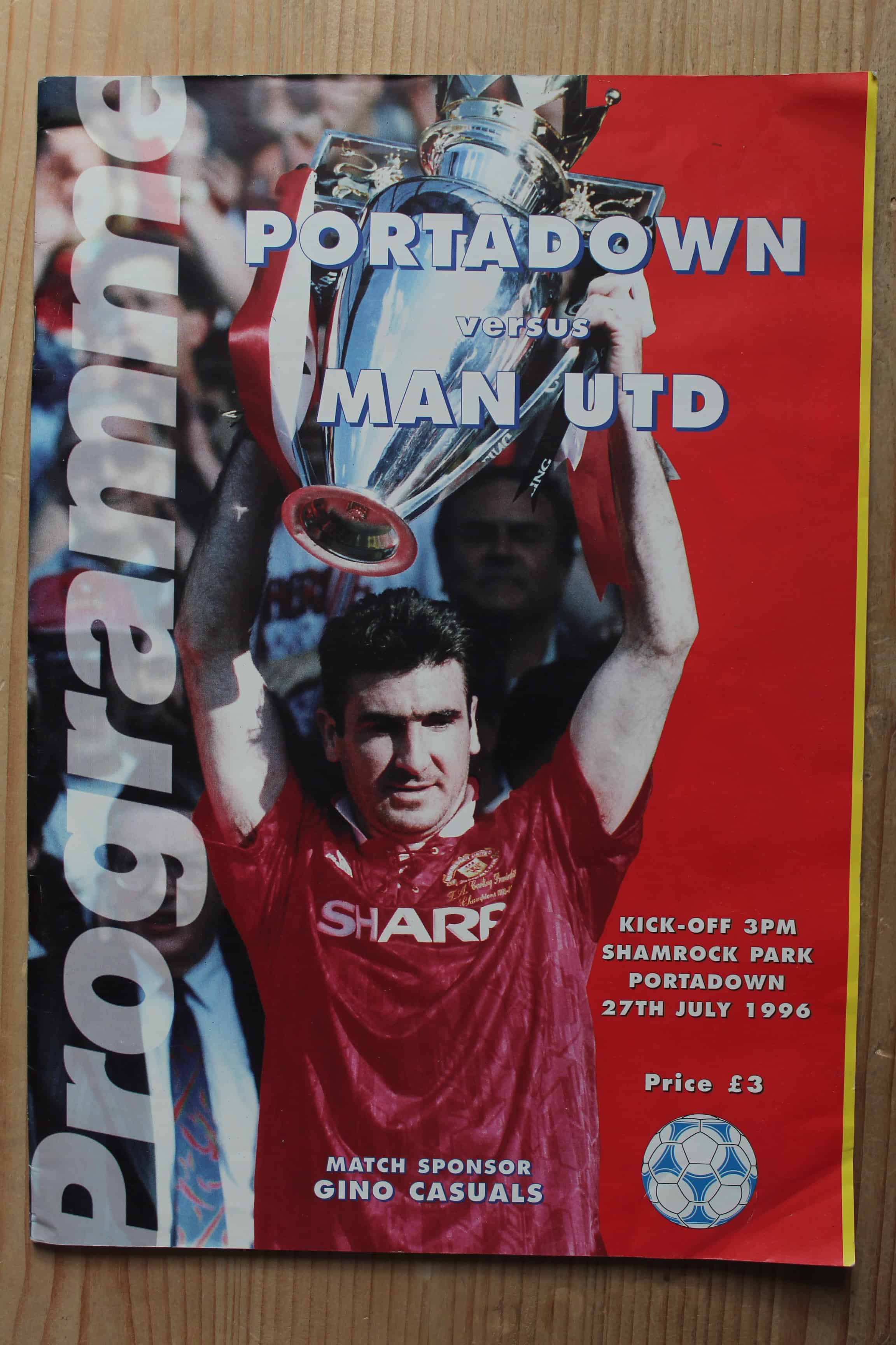 Portadown FC v Manchester United FC