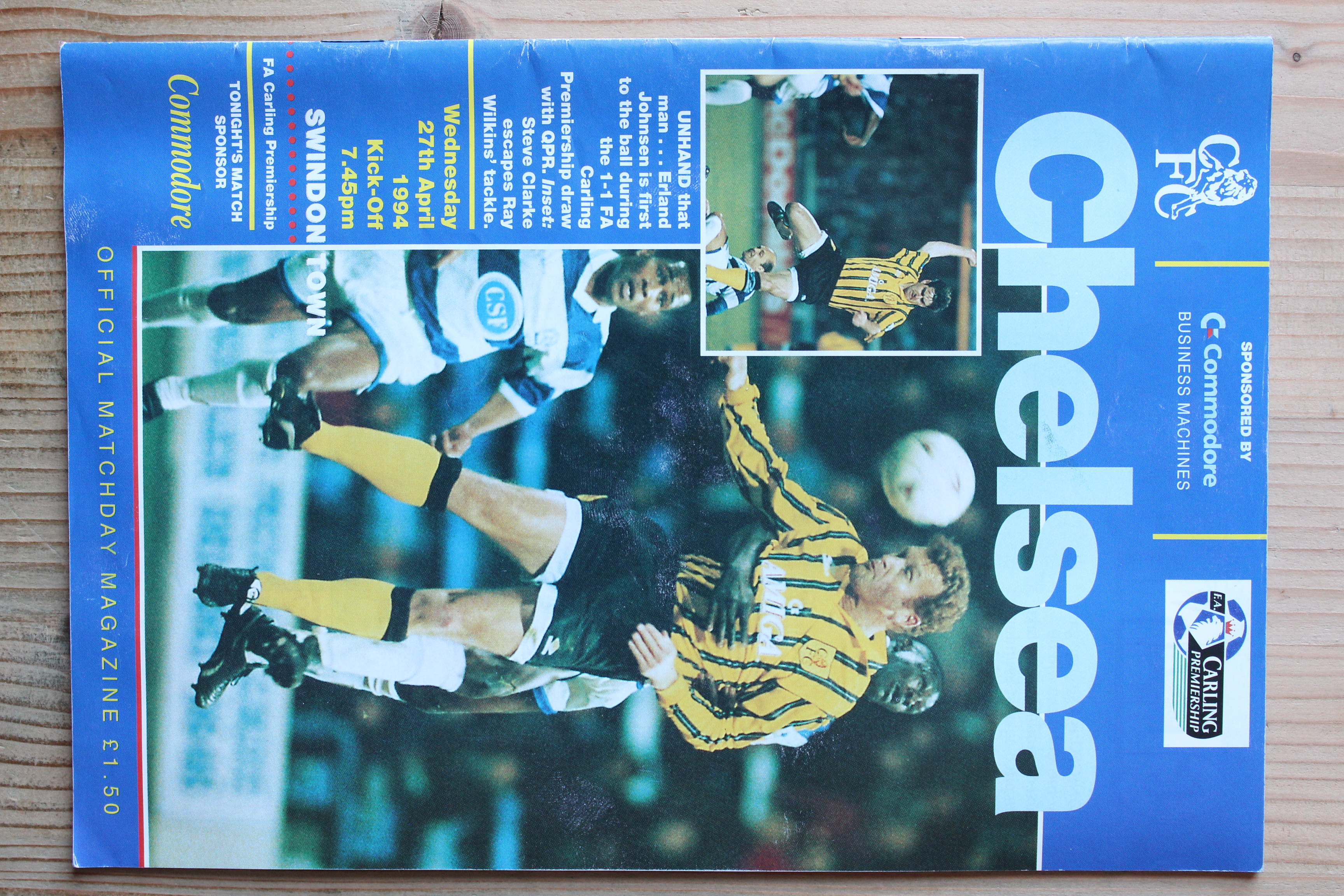 Chelsea FC v Swindon Town FC